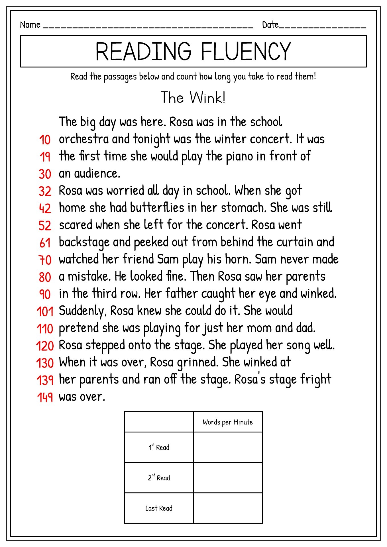 Free Printable Reading Comprehension Worksheets For 2nd Grade Free Printable Reading Comprehension Worksheets For 2nd Grade
