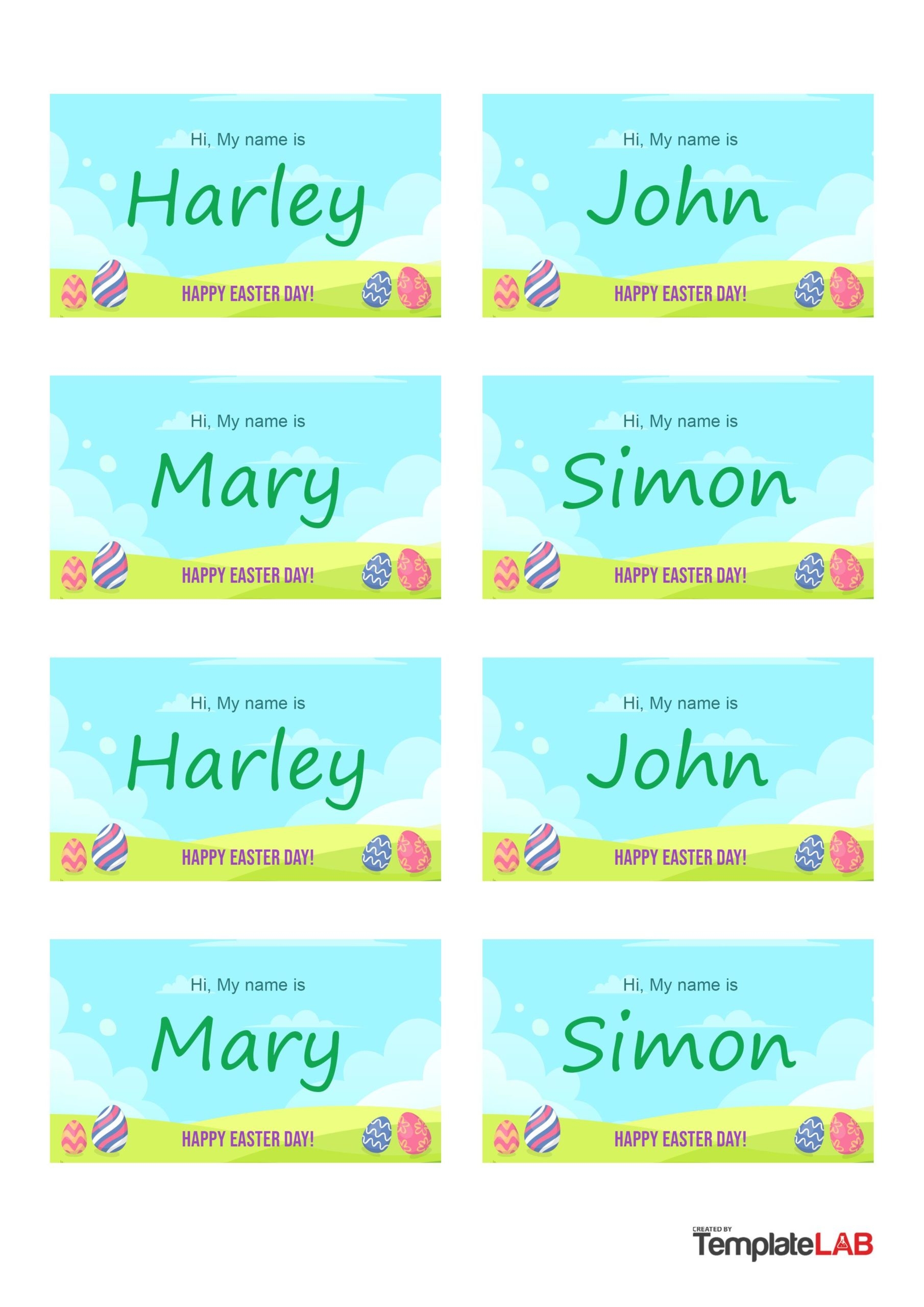 19 Editable Name Tag amp Name Badge Templates Free 