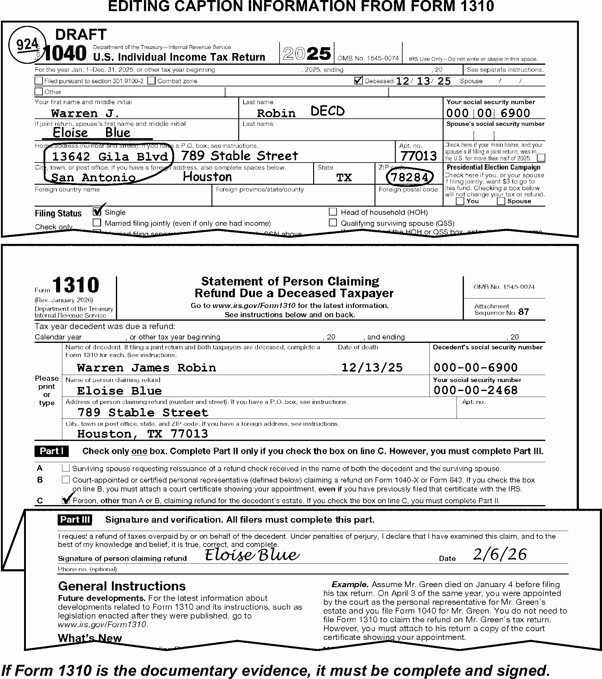 3 11 3 Individual Income Tax Returns Internal Revenue Service