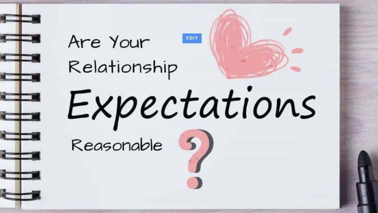 Examples Of Expectations In A Relationship