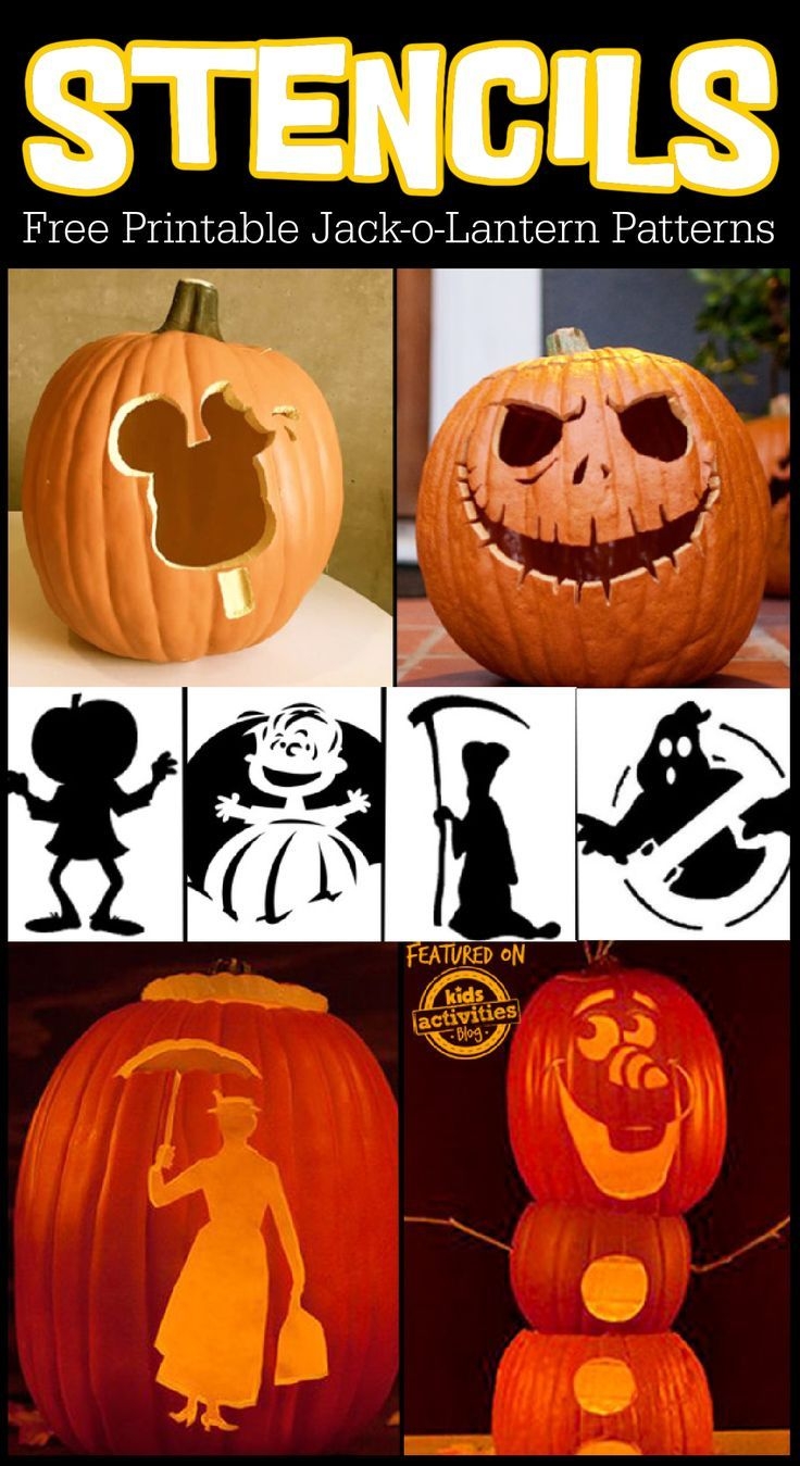 Free Printable Jack O Lantern Template