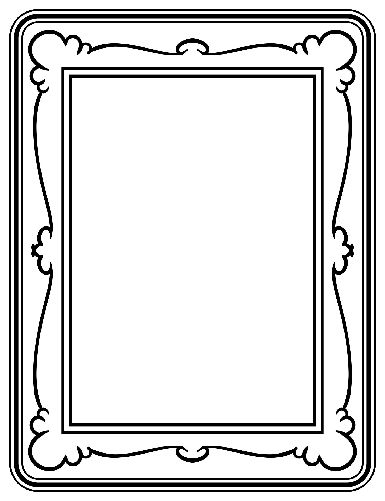4X6 Picture Frame Borders 10 Free PDF Printables Printablee In 