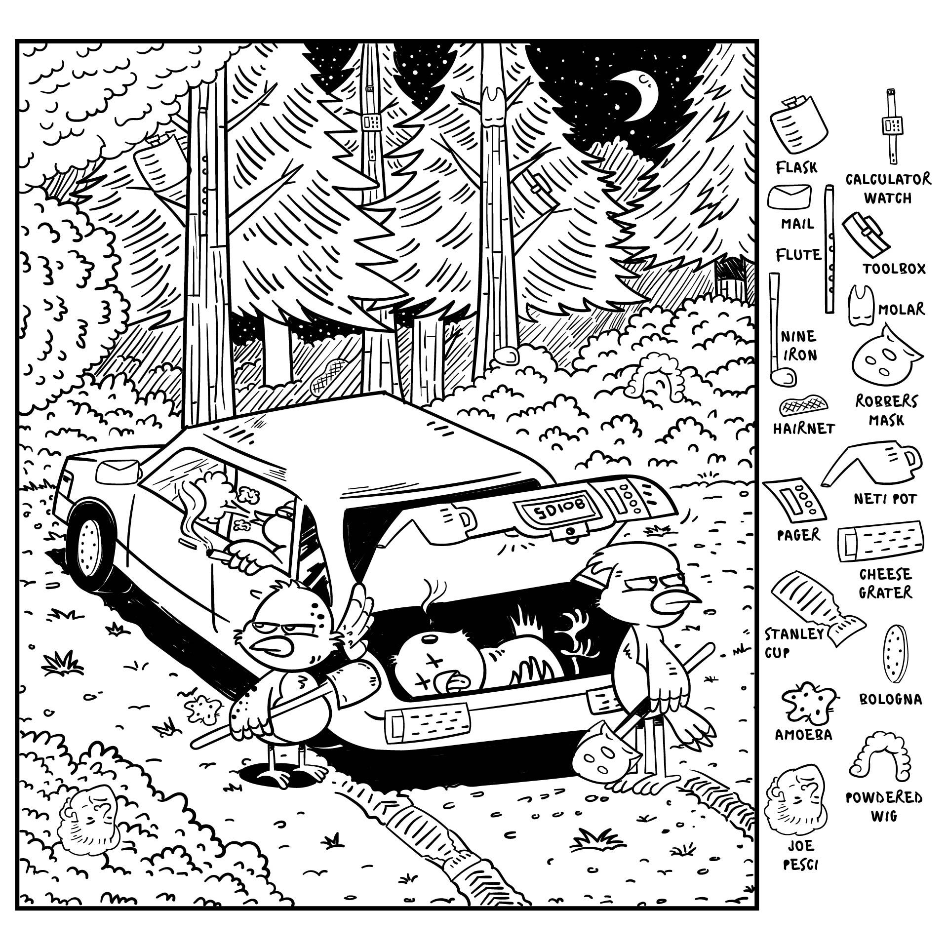 50 Free Hidden Objects Printables 24 In 2025 Hidden Objects 