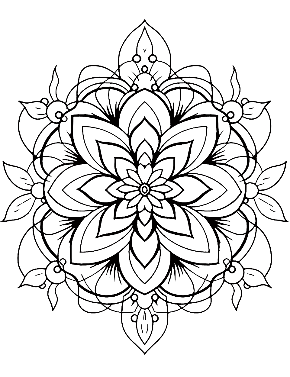 50 Mandala Coloring Pages Free Printable Sheets Worksheets Library