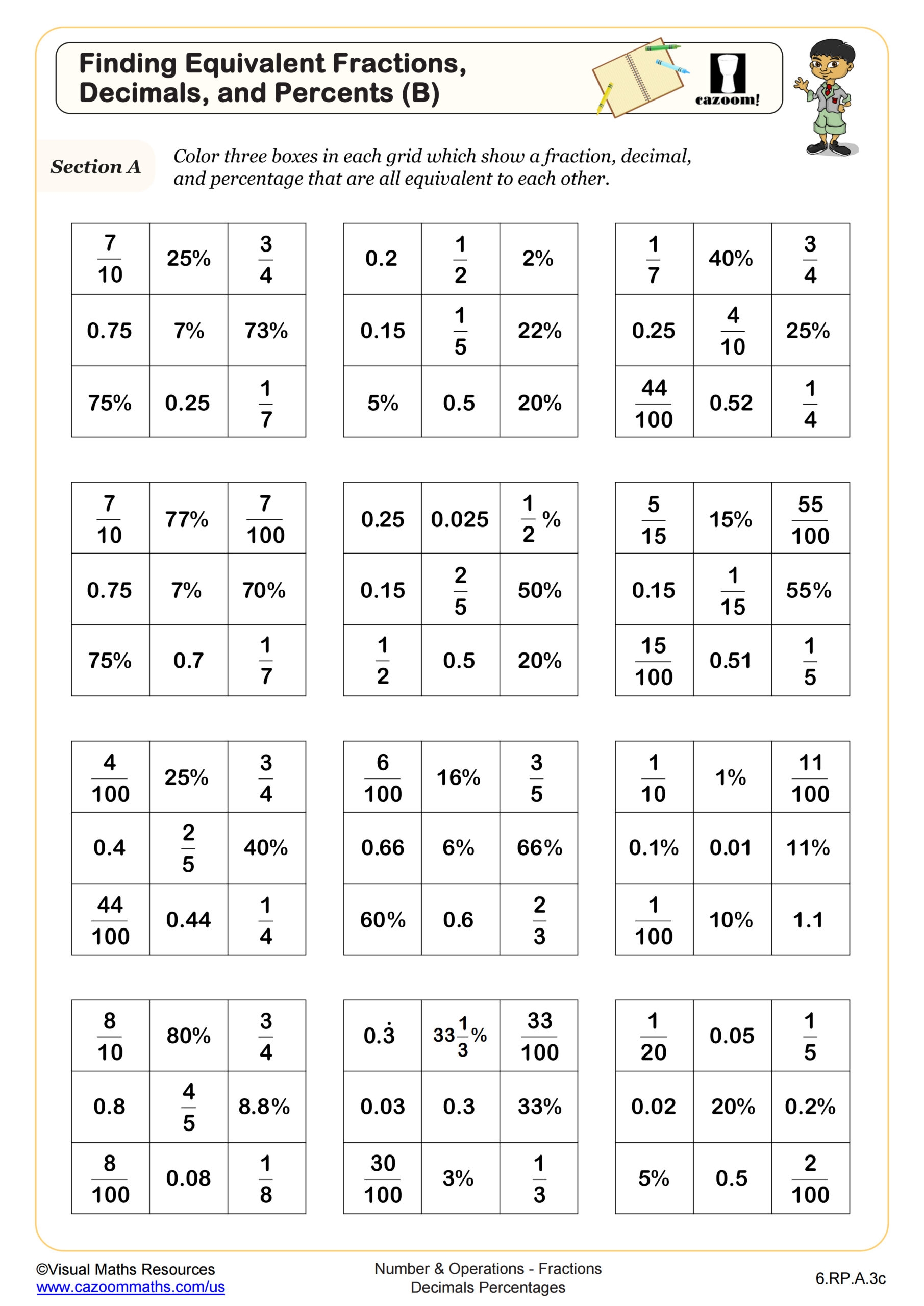 Free Printable Worksheets Maths