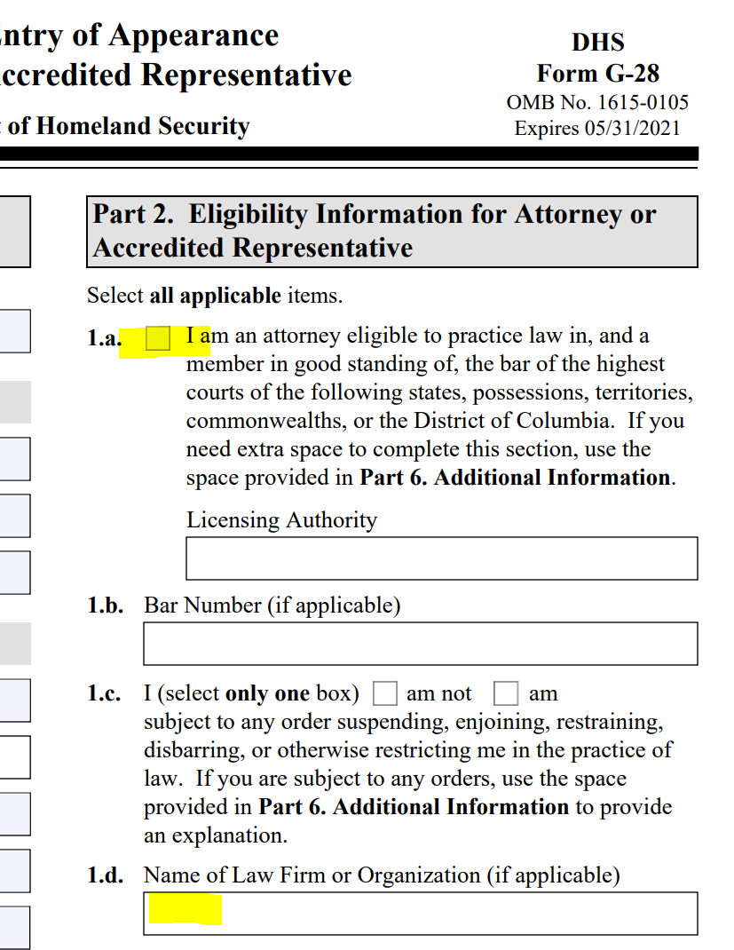 What Is The Form G-28
