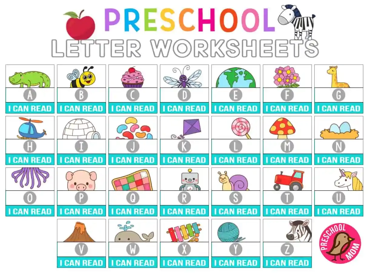 Alphabet Free Printable Worksheets