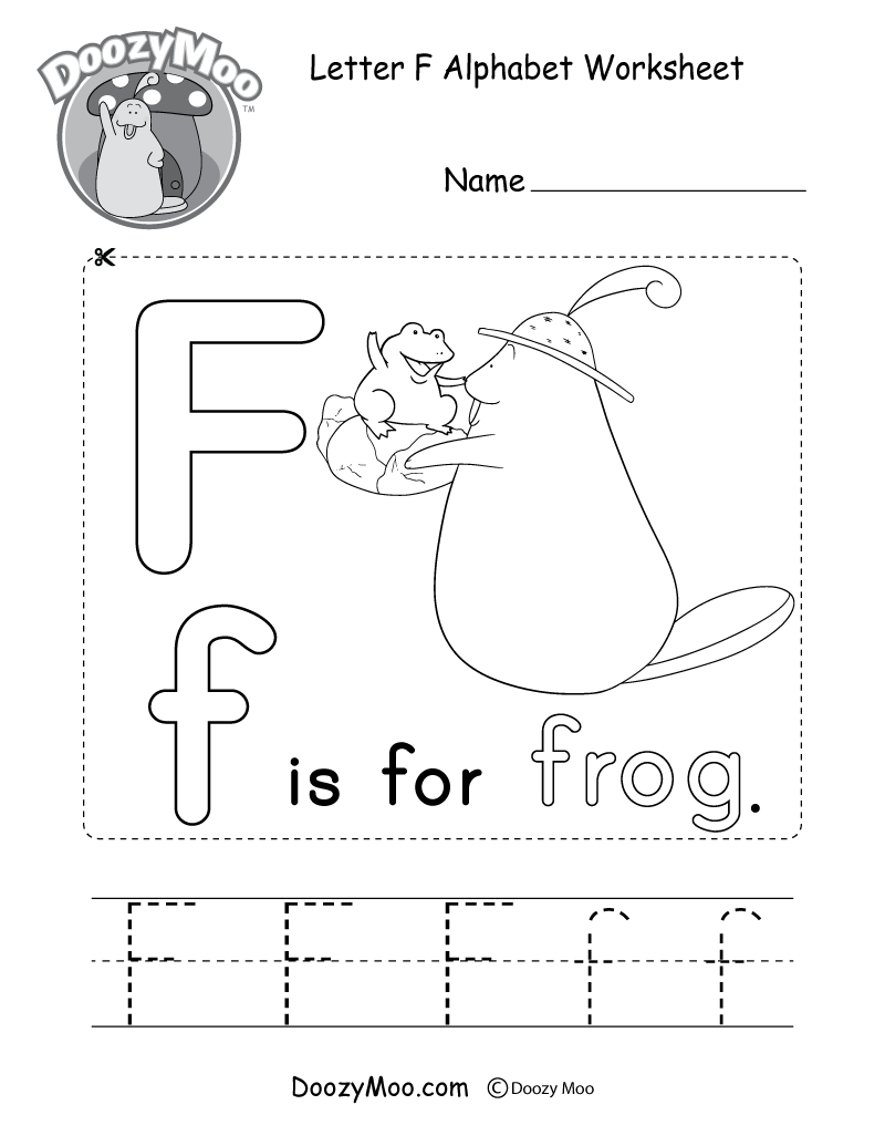 Printable Letter Learning Sheets