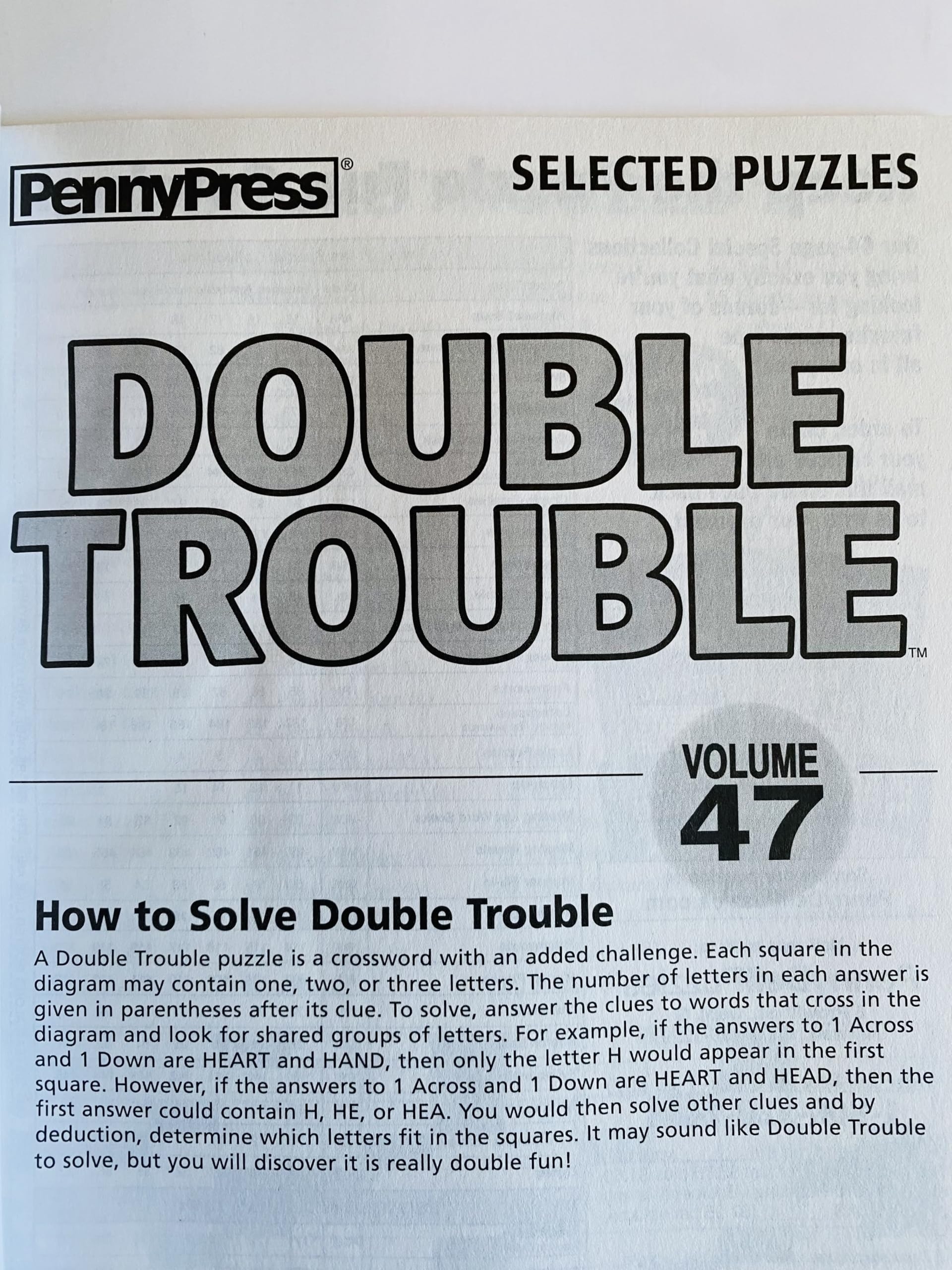 Amazon Volume Numbers 45 46 And 47 Of Double Trouble 
