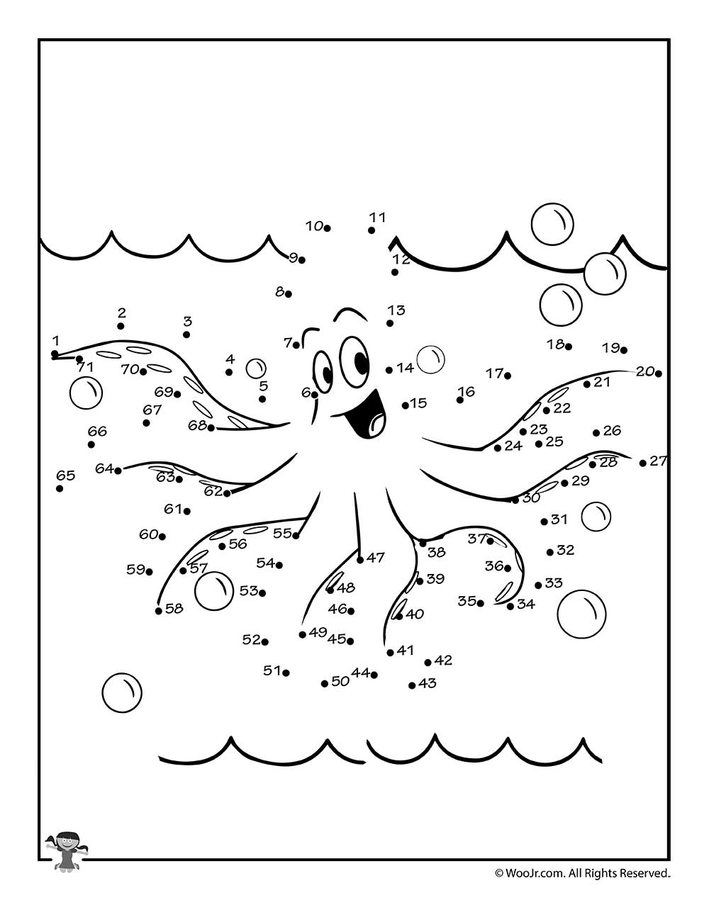 Animal Dot To Dots Printables Woo Jr Kids Activities 