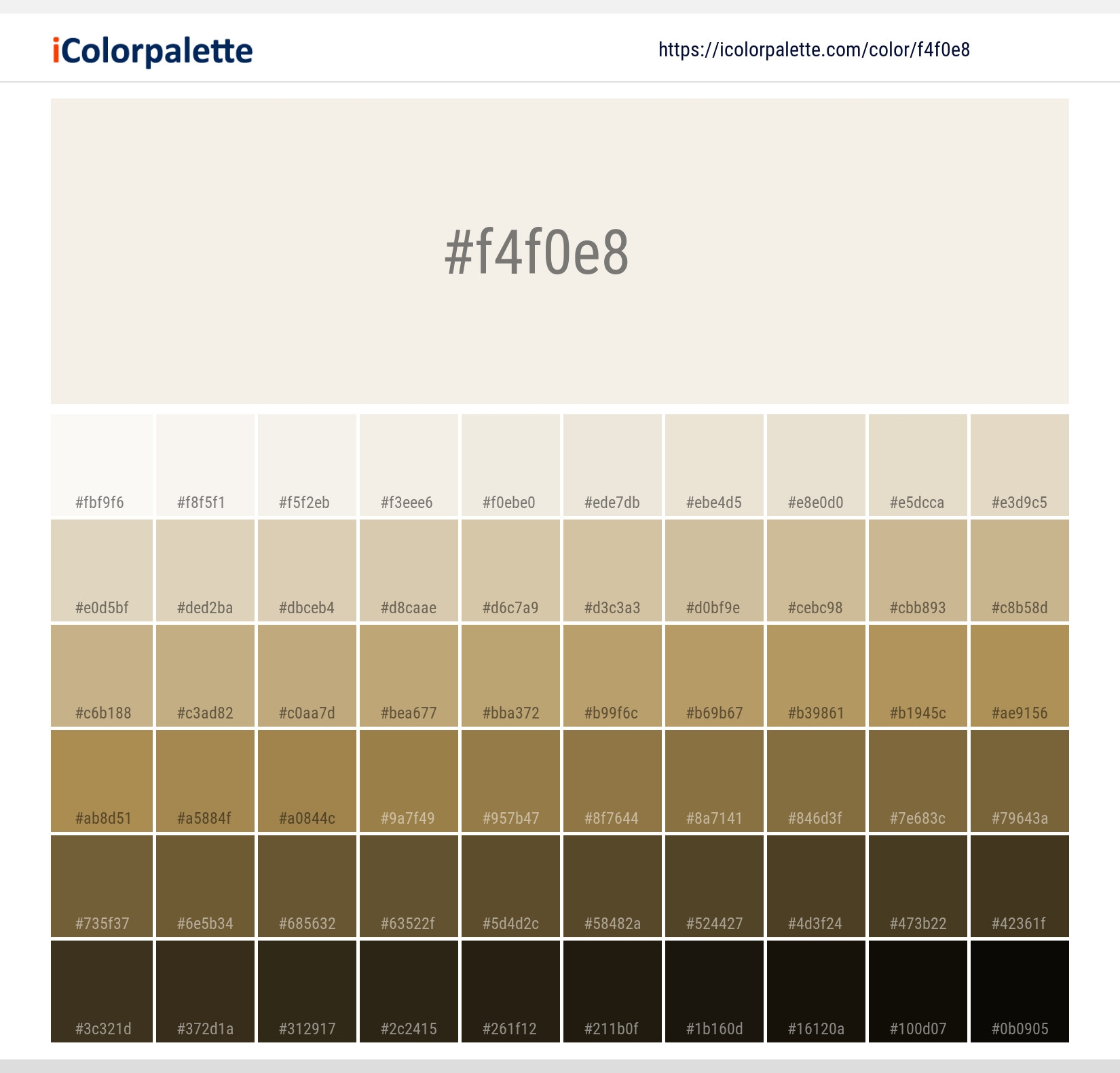Antique Paper Color F4f0e8 Information Hsl Rgb Pantone