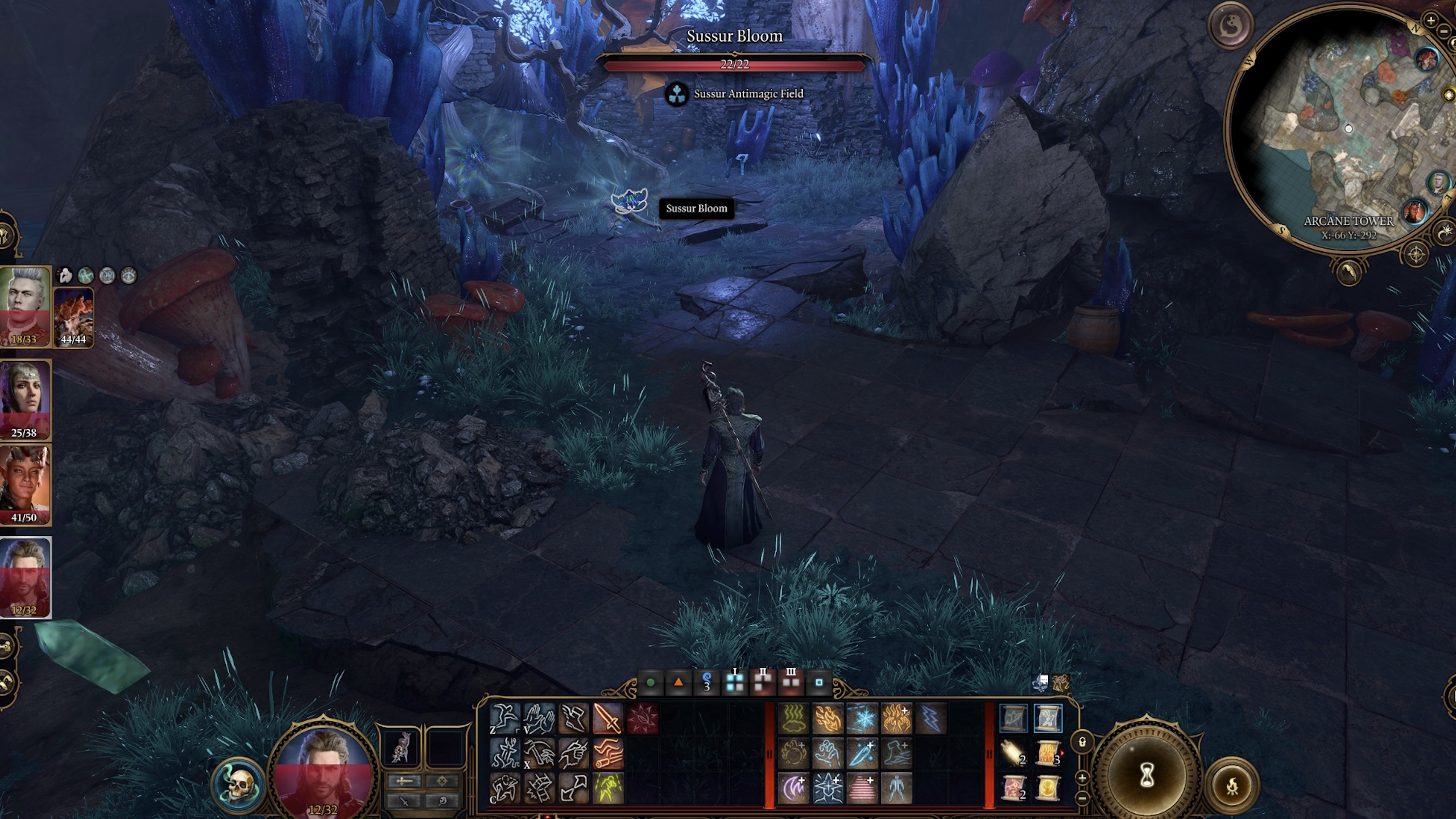 Arcane Tower Secret Button