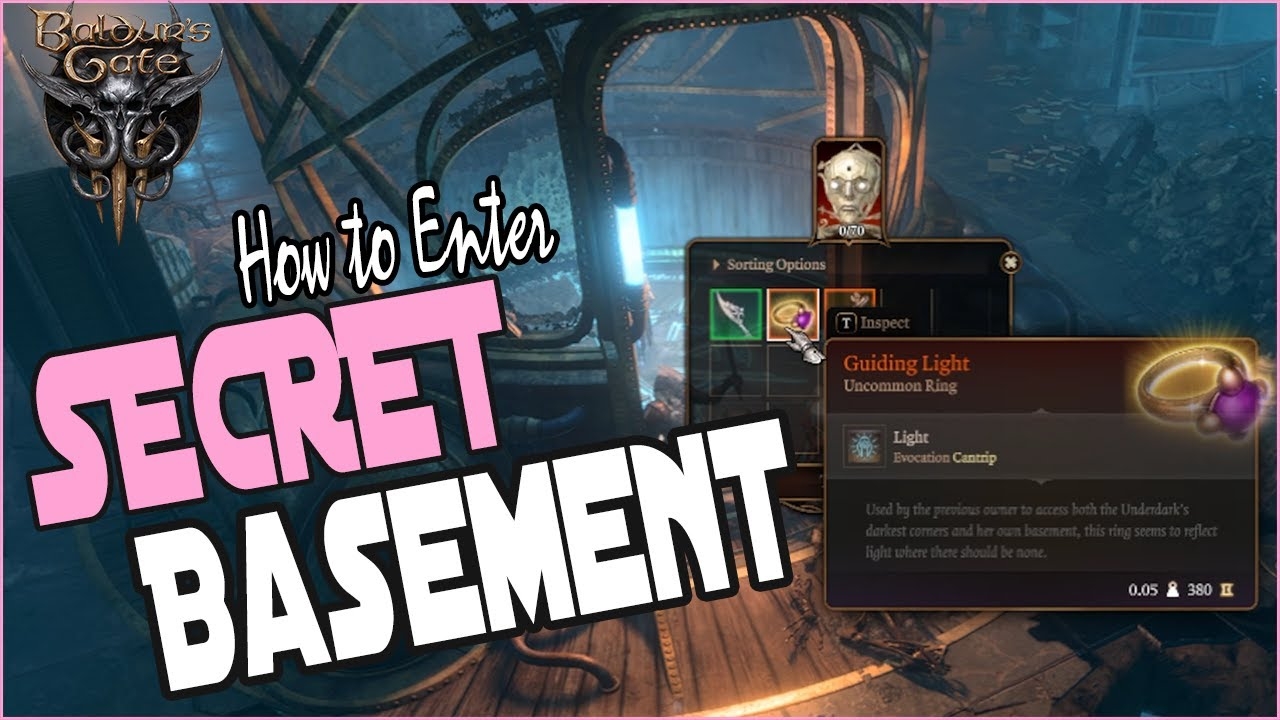 Baldur s Gate 3 Arcane Tower Secret Basement