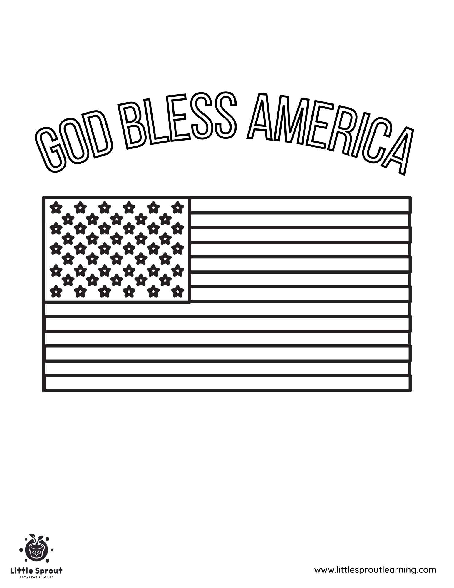 American Flag Printables Free