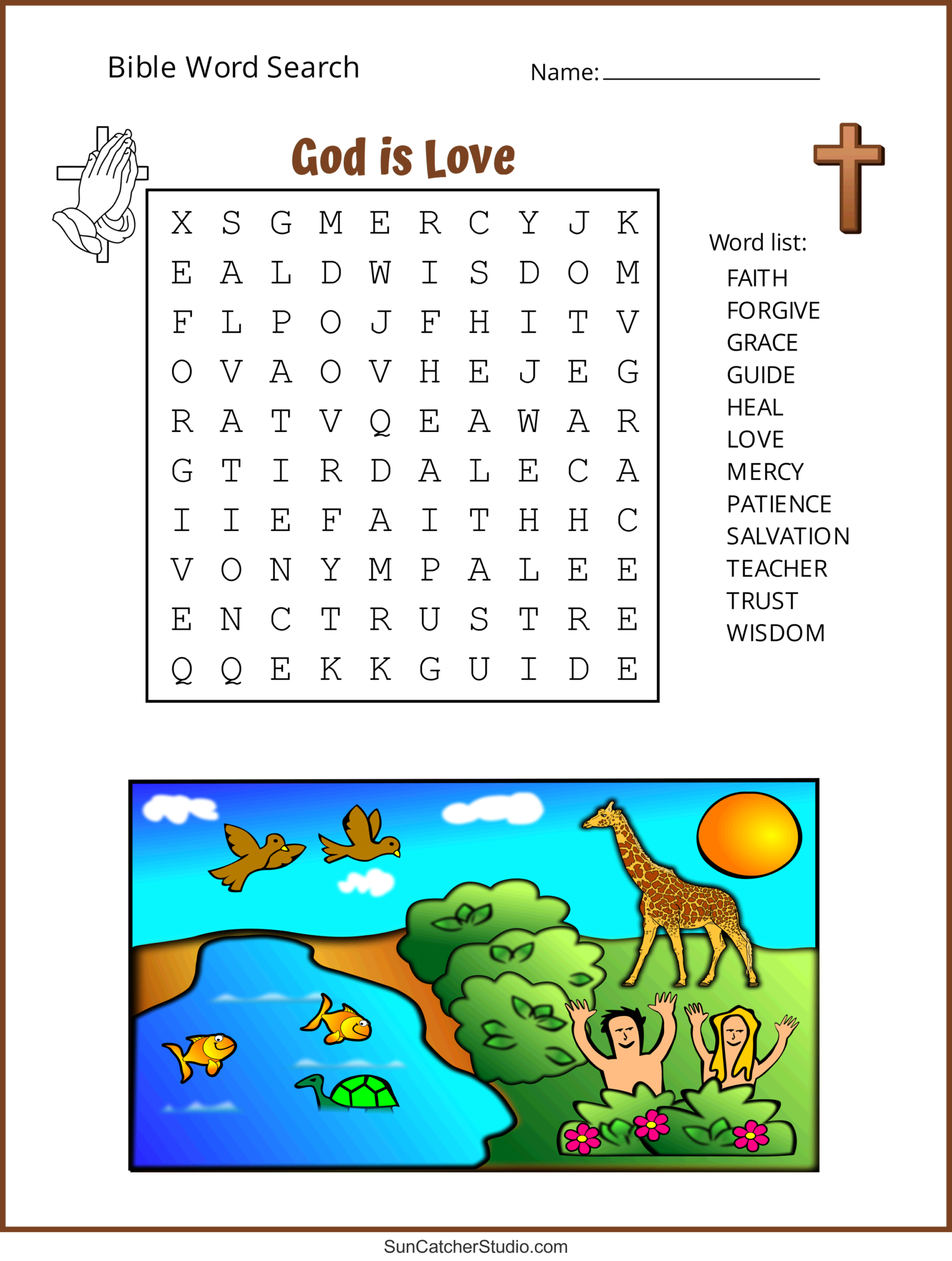 Bible Word Search Free Printable Christian Puzzles Free Bible Word Search Free Printable Christian Puzzles Free