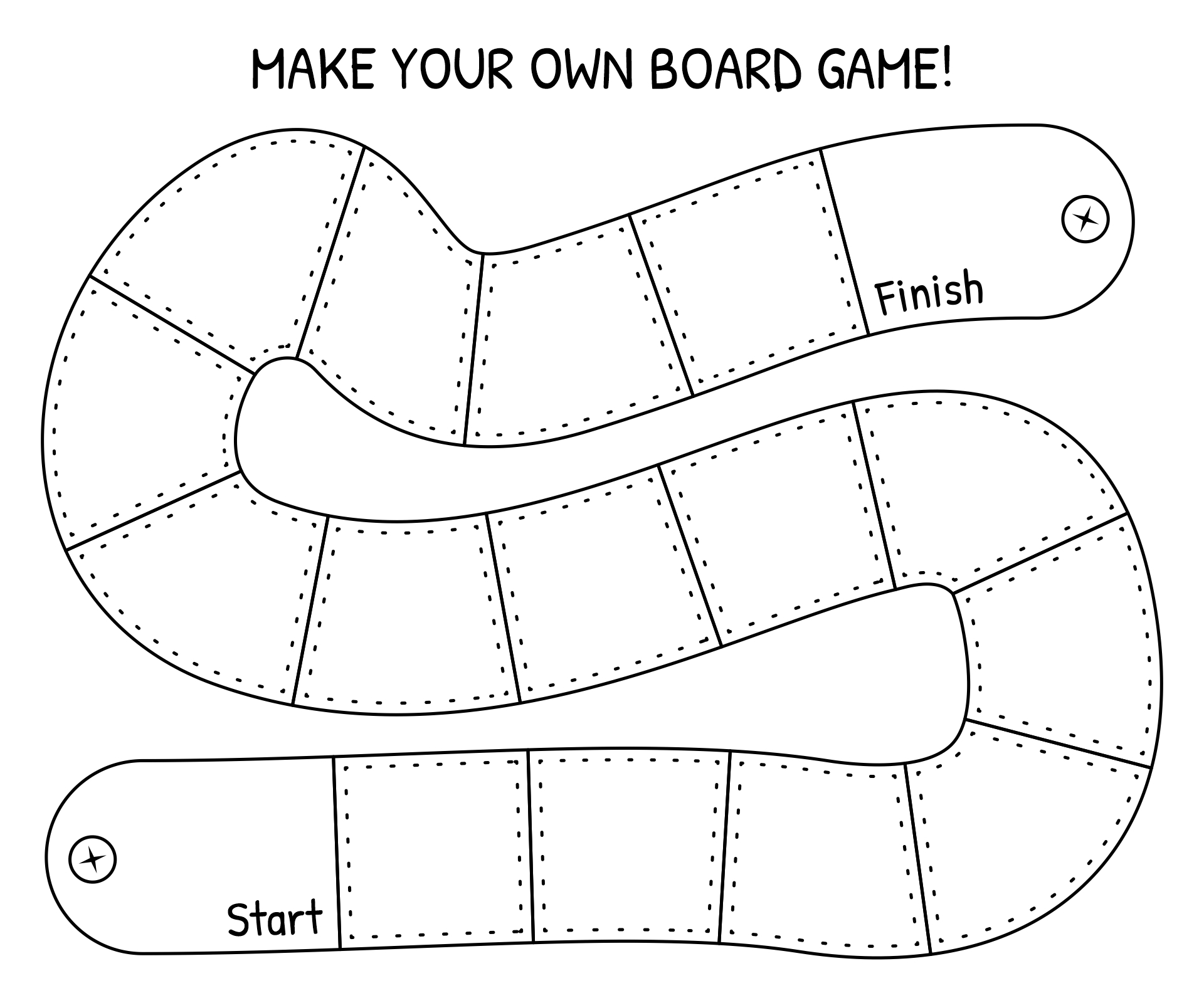 Board Game Template Printable
