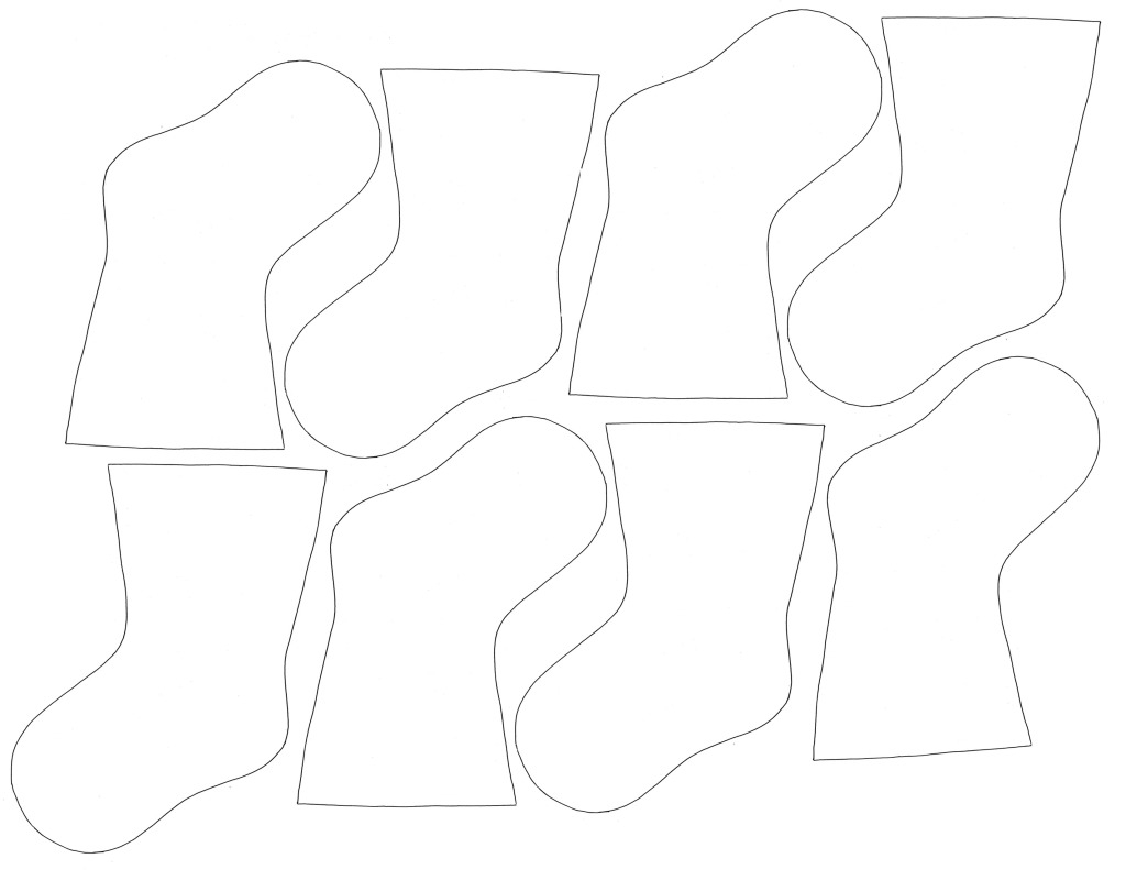 Christmas Stocking Template Printable