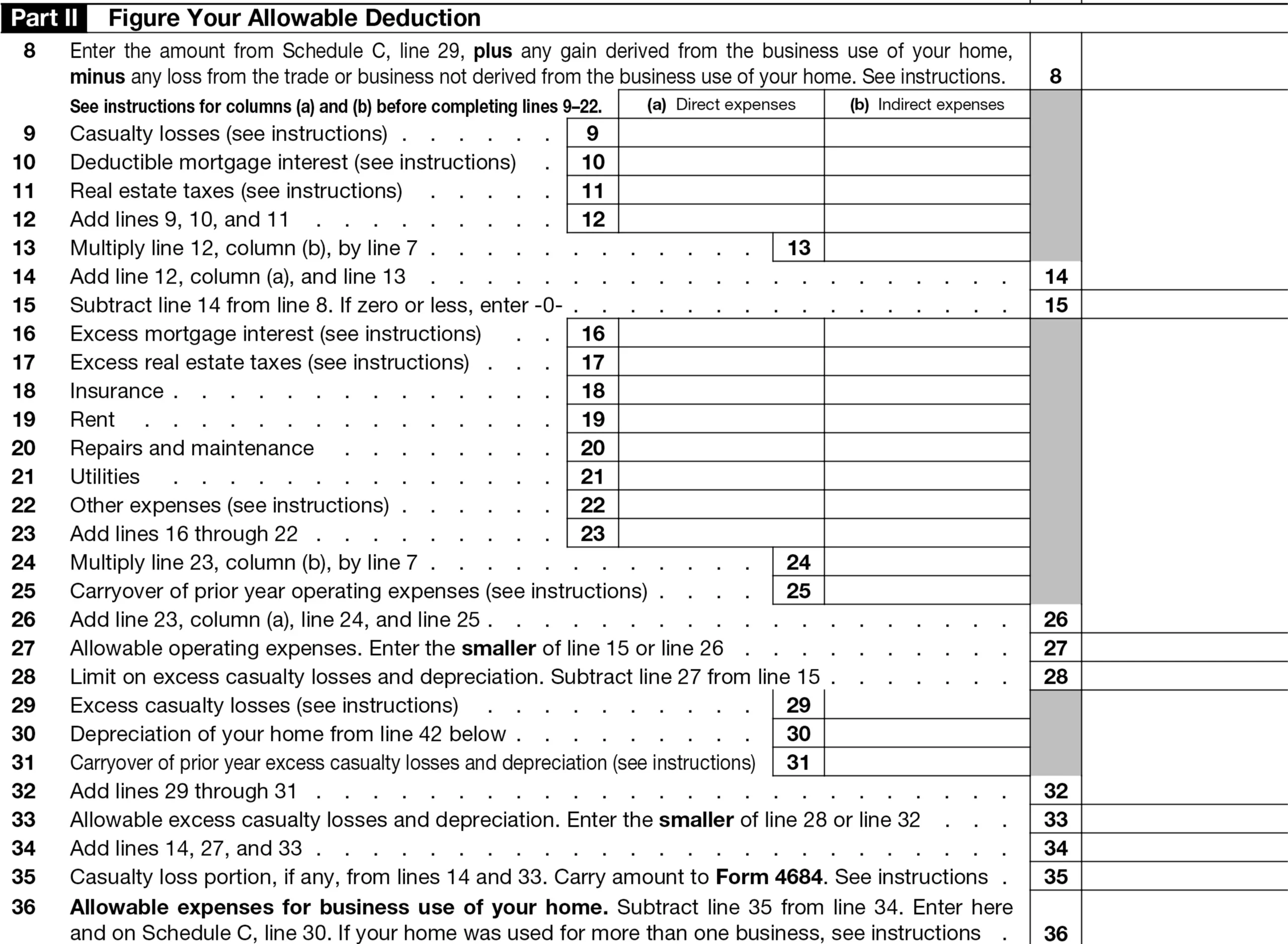 Claiming Home Office Deductions With Form 8829 A Step by Step 