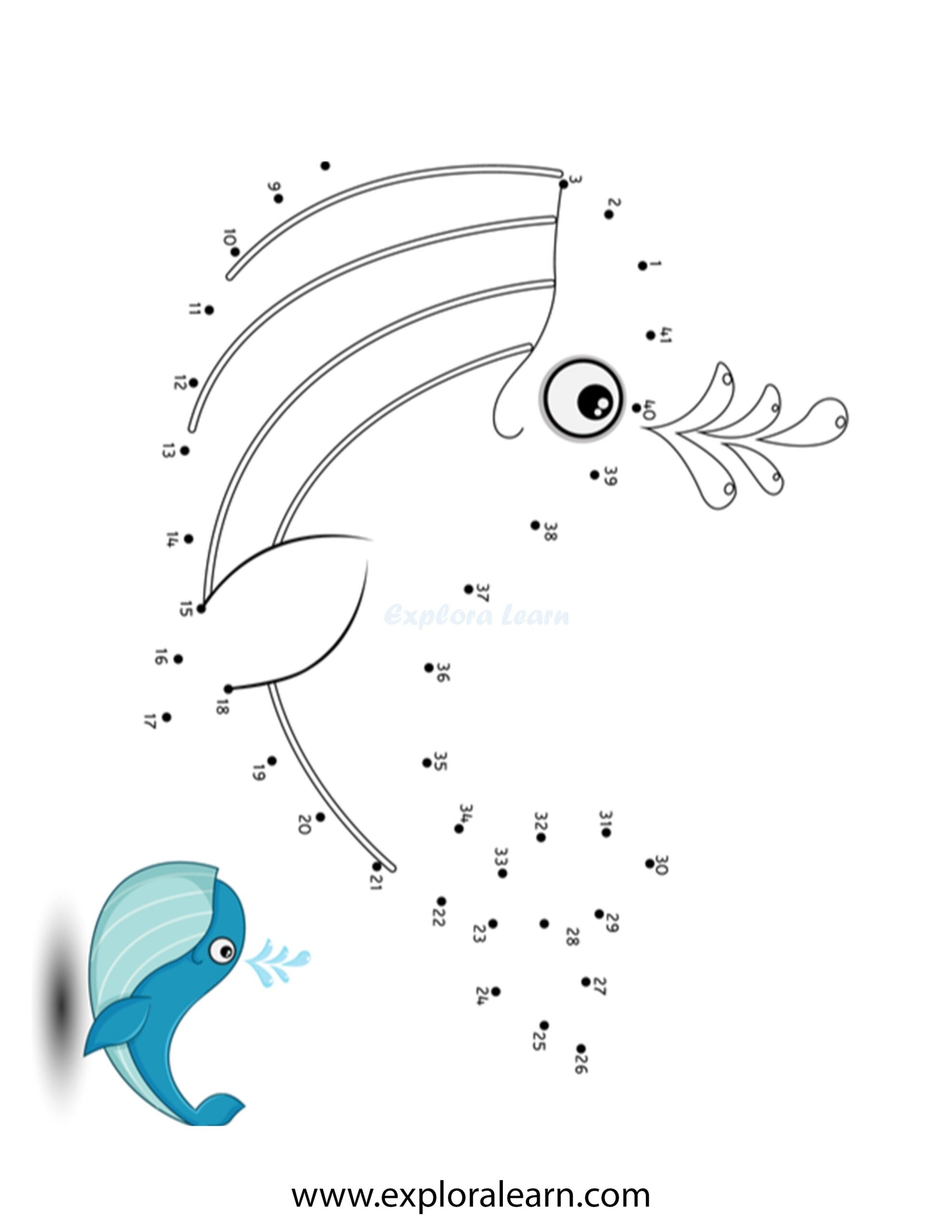Join The Dots For Kids Printable