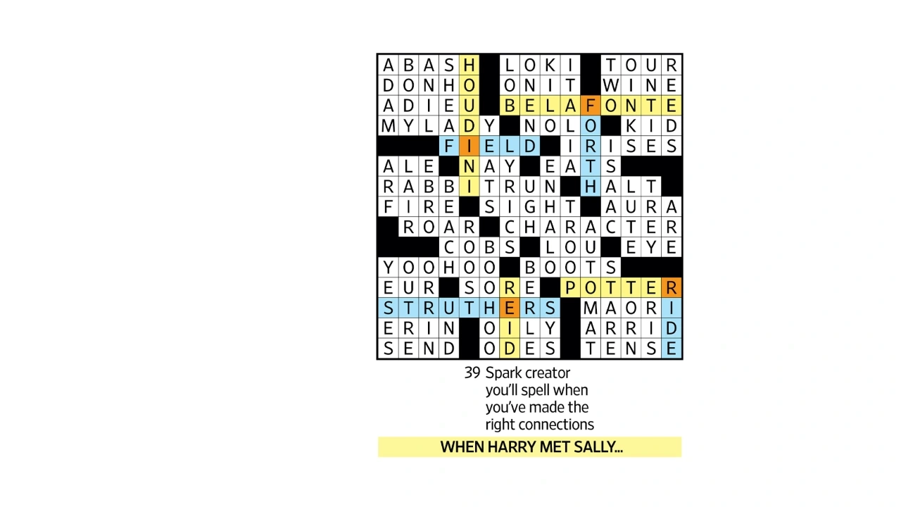 Wsj Crossword Puzzle Answers