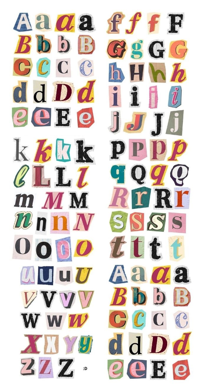 Creative Journal Letters And Scrapbook Ideas With Printable 