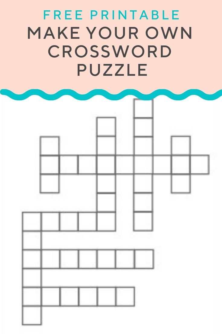 Crossword Puzzles Free Printable Maker