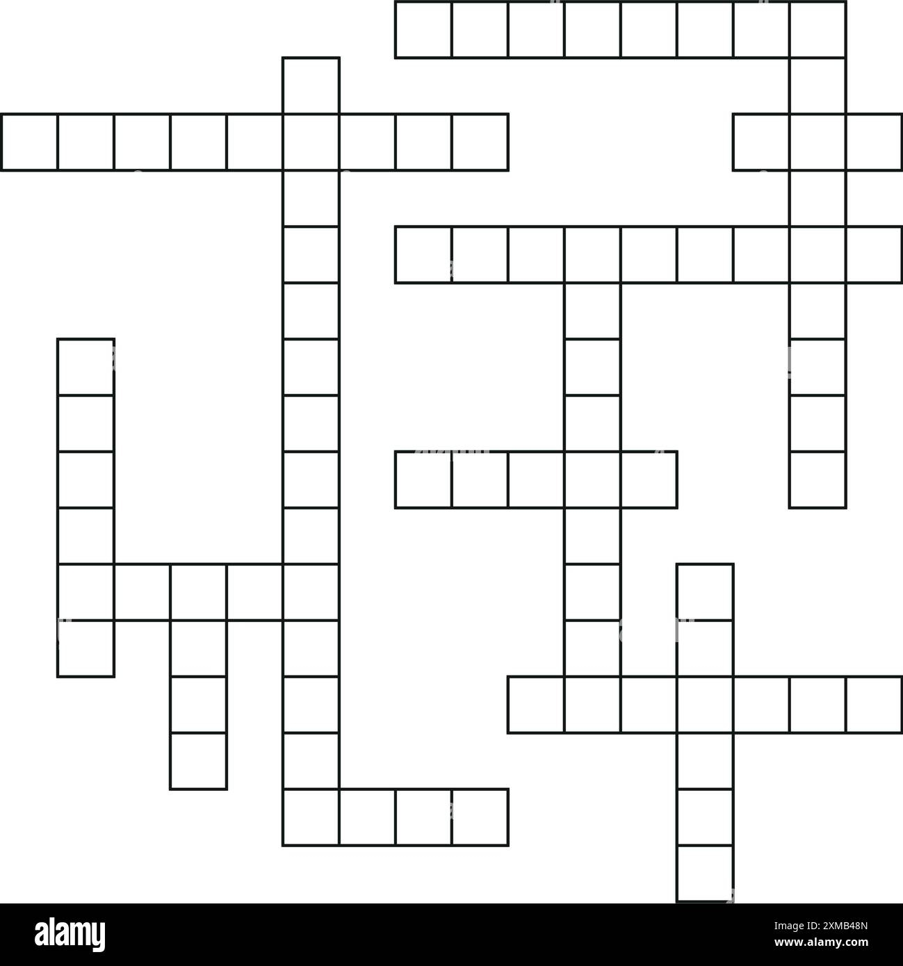 Crossword Puzzle Templates Free Blank