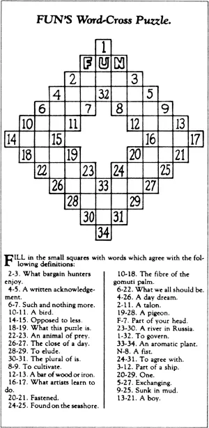 Crossword Puzzle Clue 4 Letters