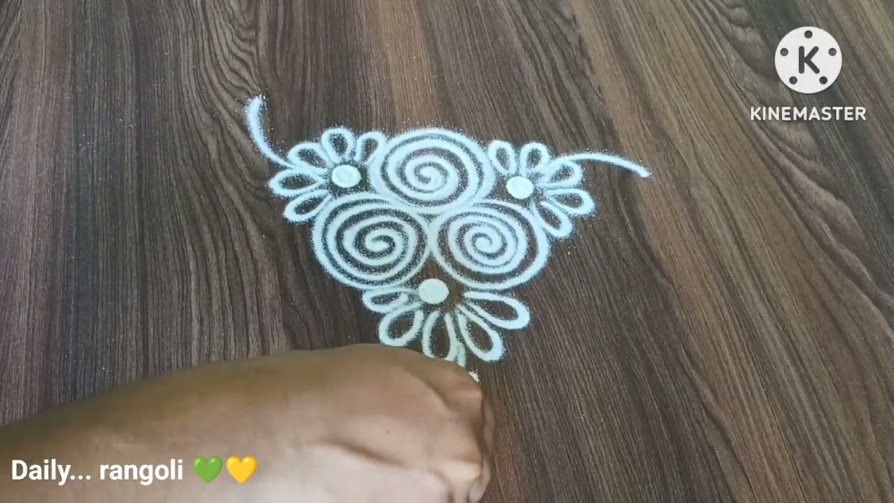 Rangoli Design Simple And Easy