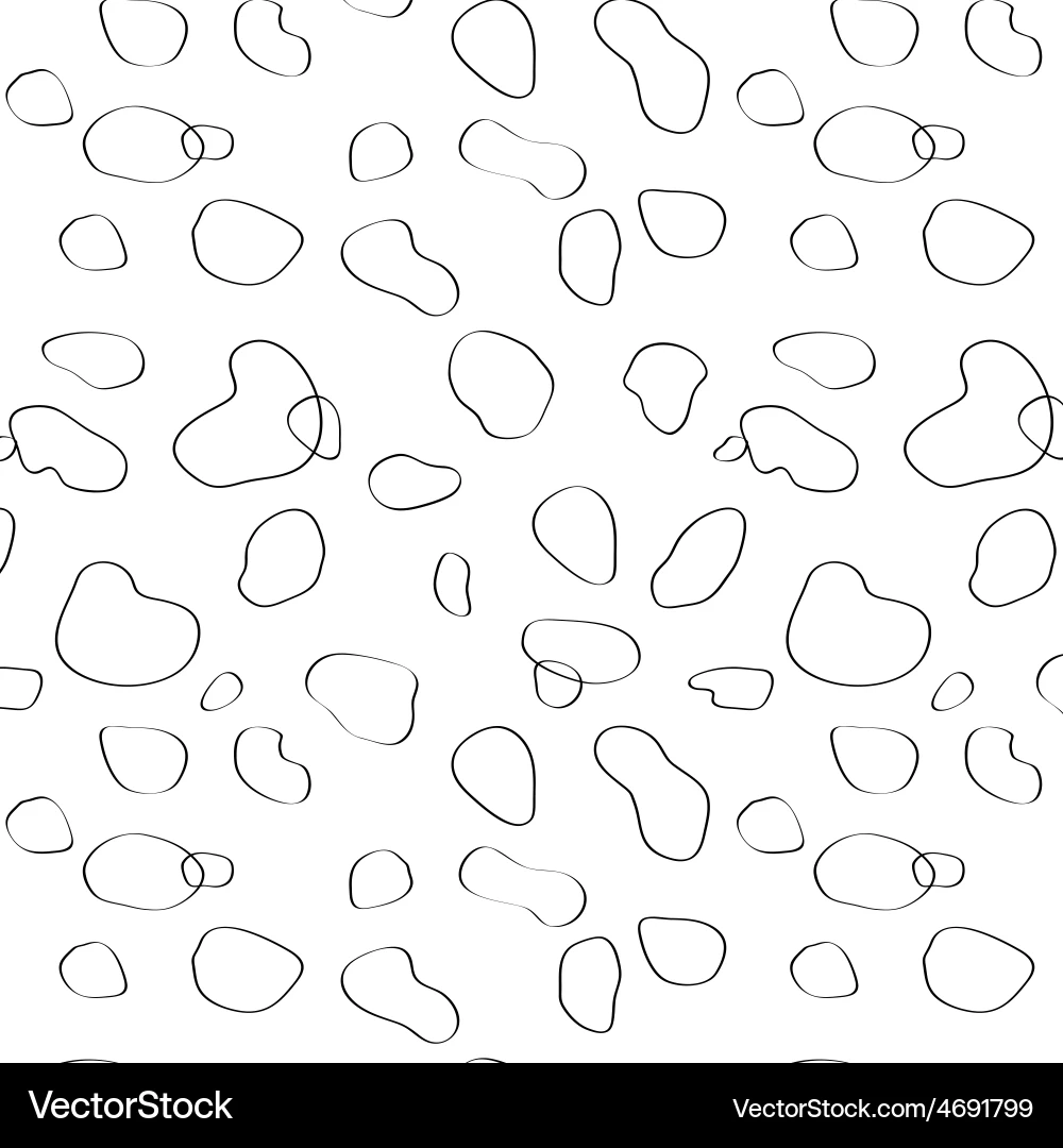 Dalmatian Spot Pattern Royalty Free Vector VectorStock