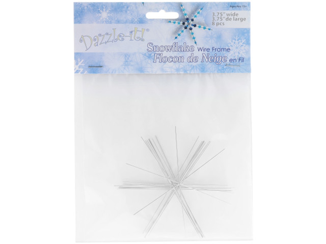 Wire Snowflake Forms Bulk