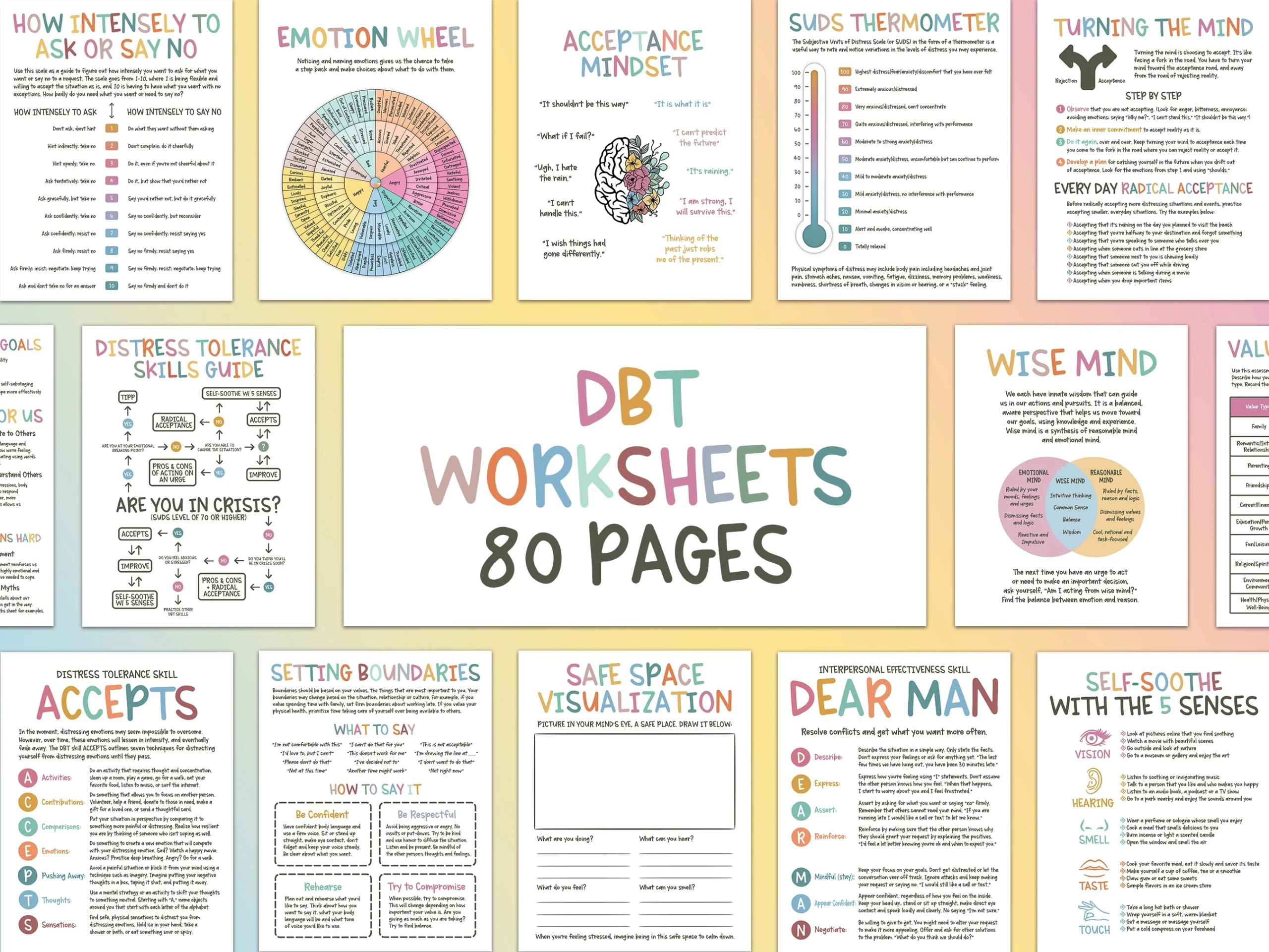 DBT Worksheets