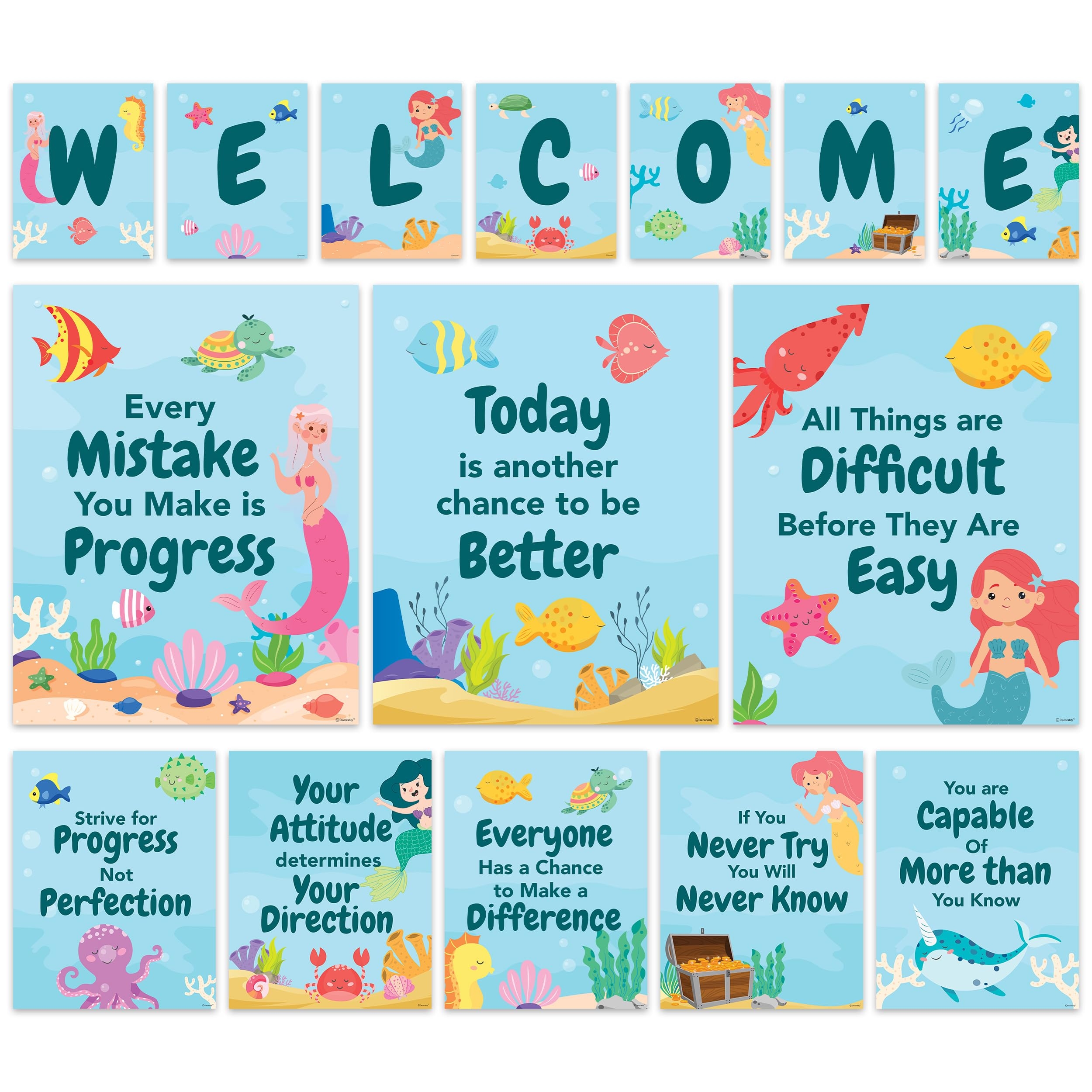 Under The Sea Classroom Theme Printables