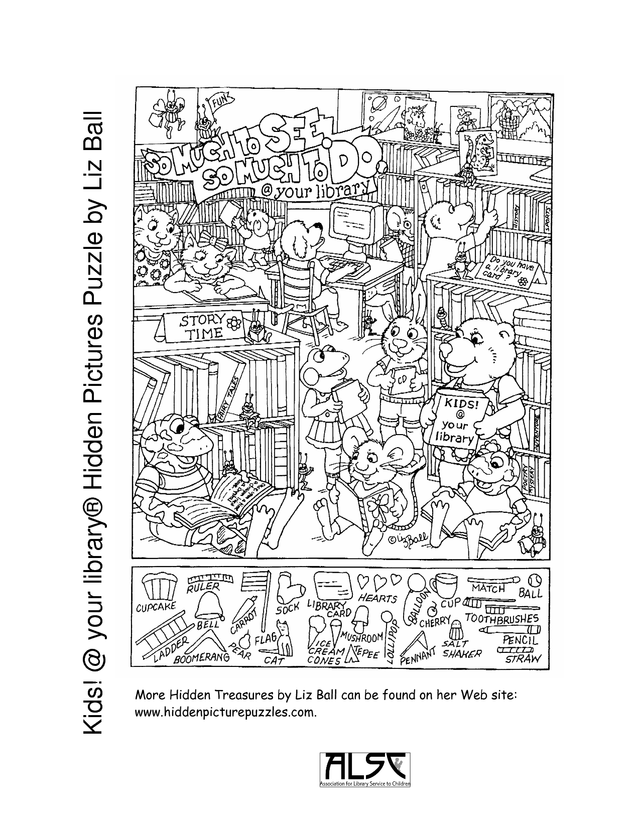 Printable Hidden Picture Puzzles