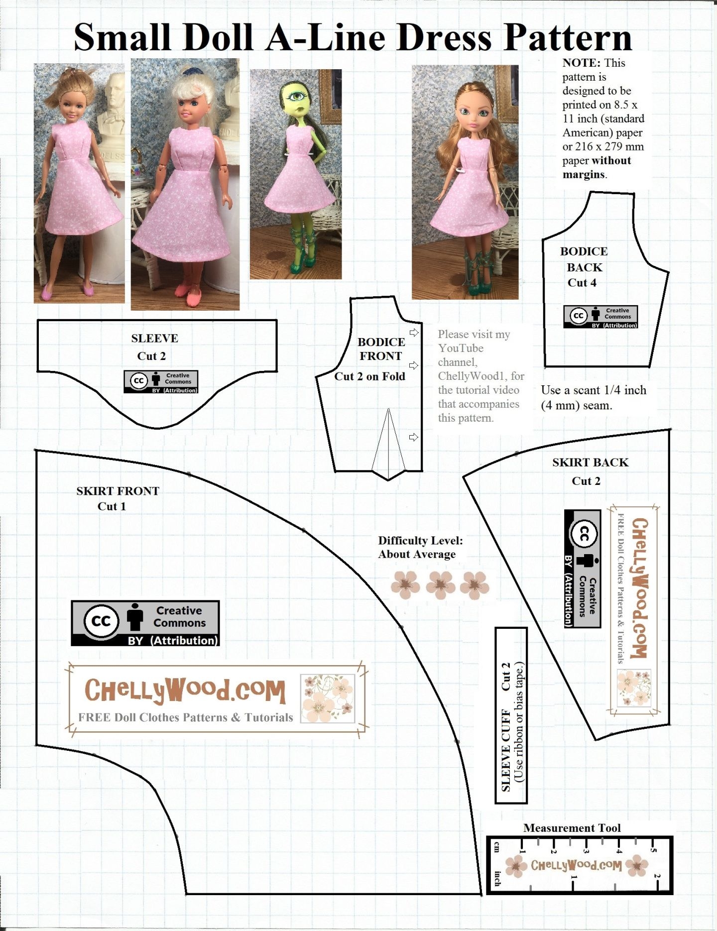 Discover 16 La Dee Da Doll Clothes Patterns FREE Printable And 