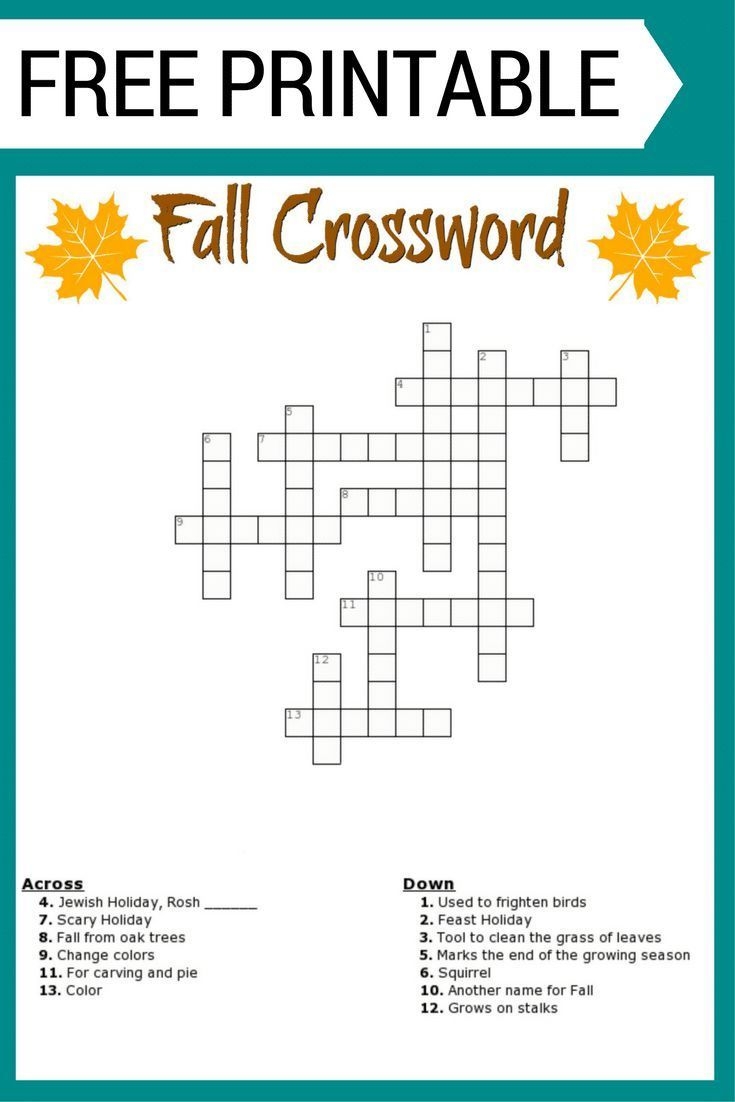 Dr Seuss Puzzles Printable  Crossword