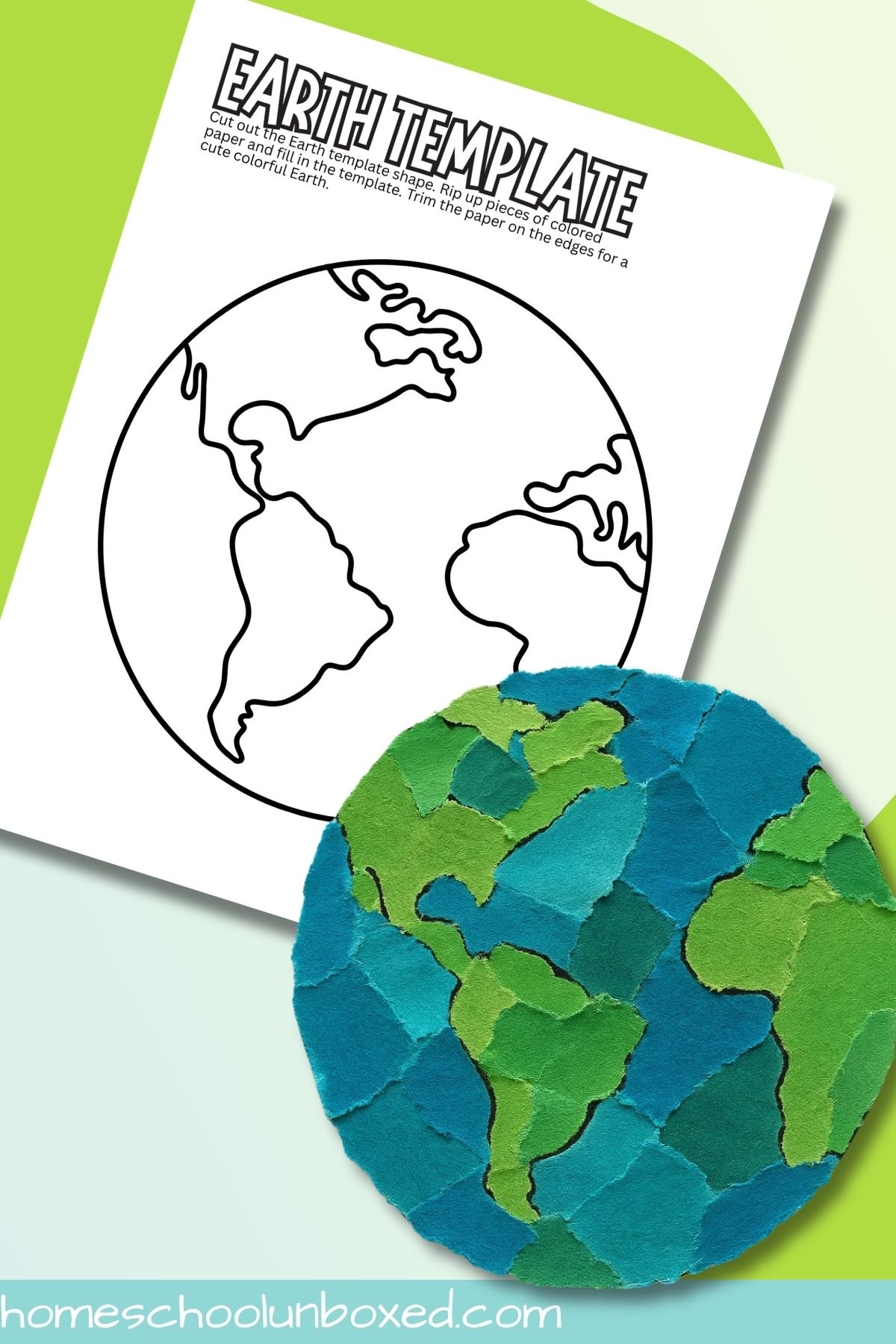 Printable Globe Template