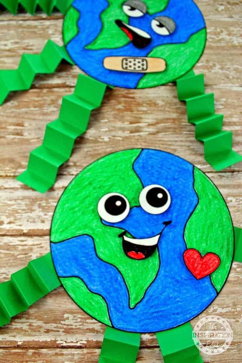 Easy Earth Day Activity Happy Earth Sad Earth Printable The 