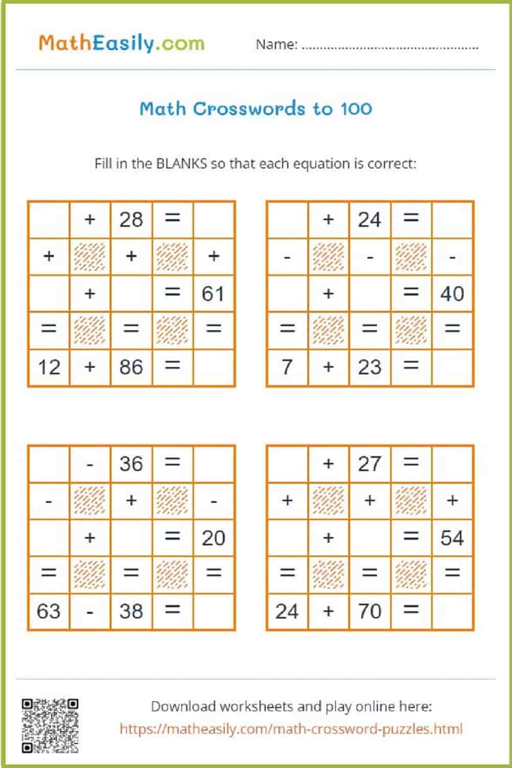 Free Printable Crossword Puzzles Every Square