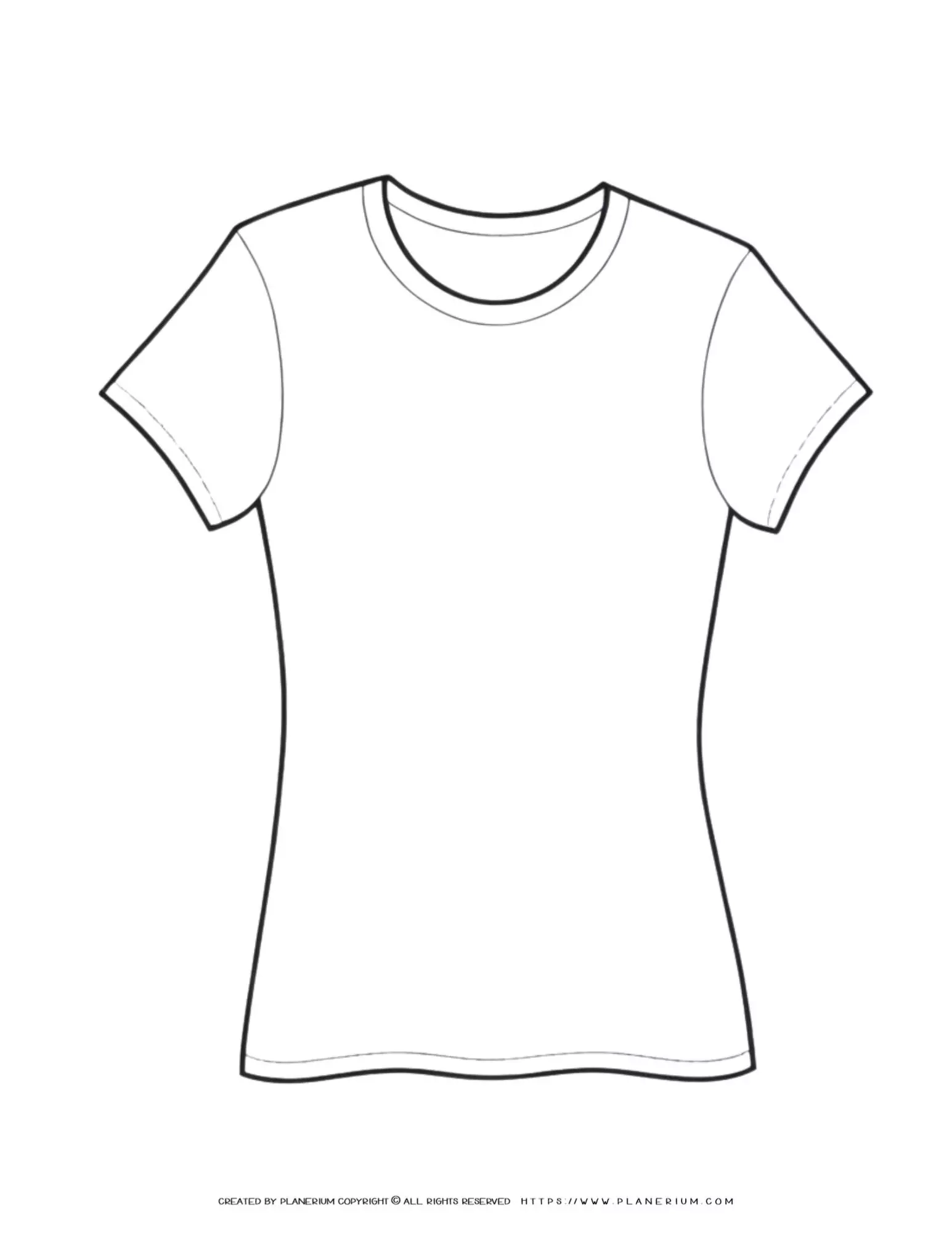 Shirt Printable Template