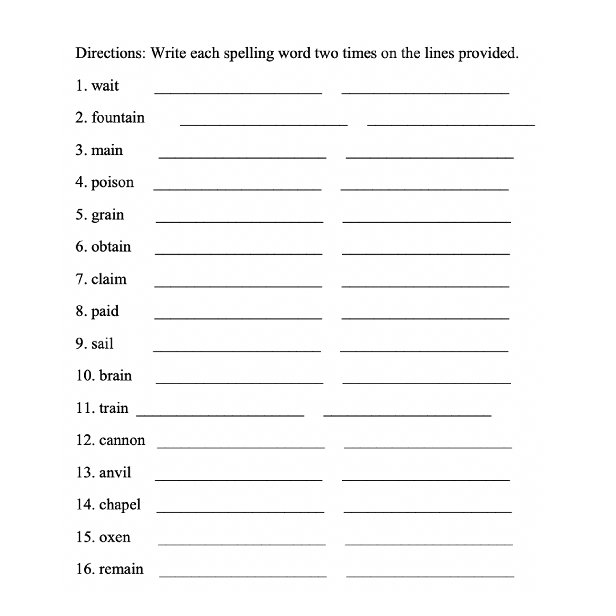 Language Printable Worksheets For Grammar