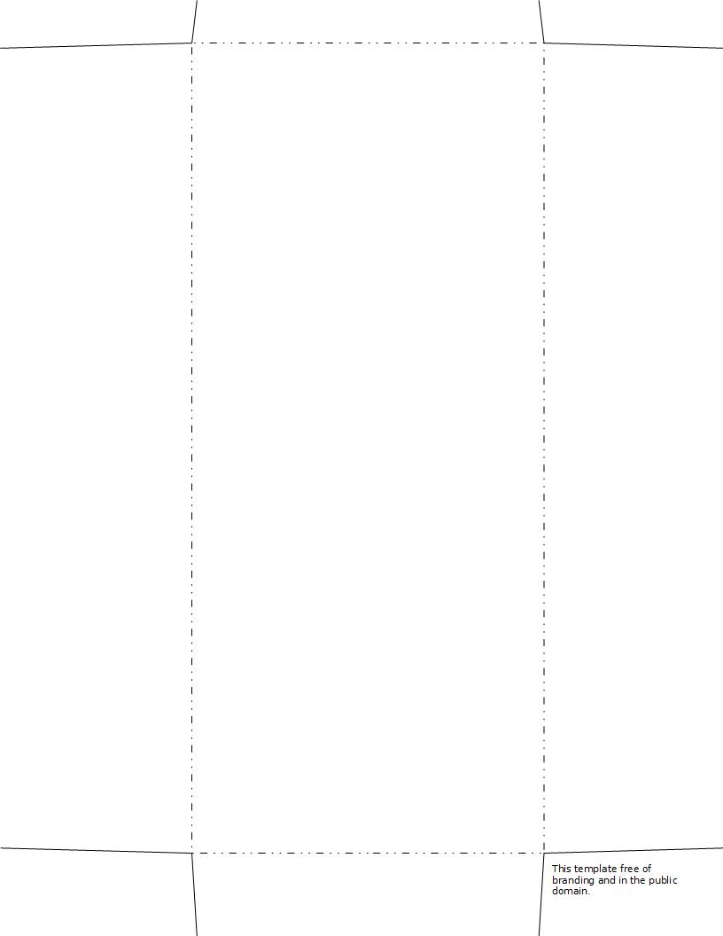 Envelope Template Printable A4
