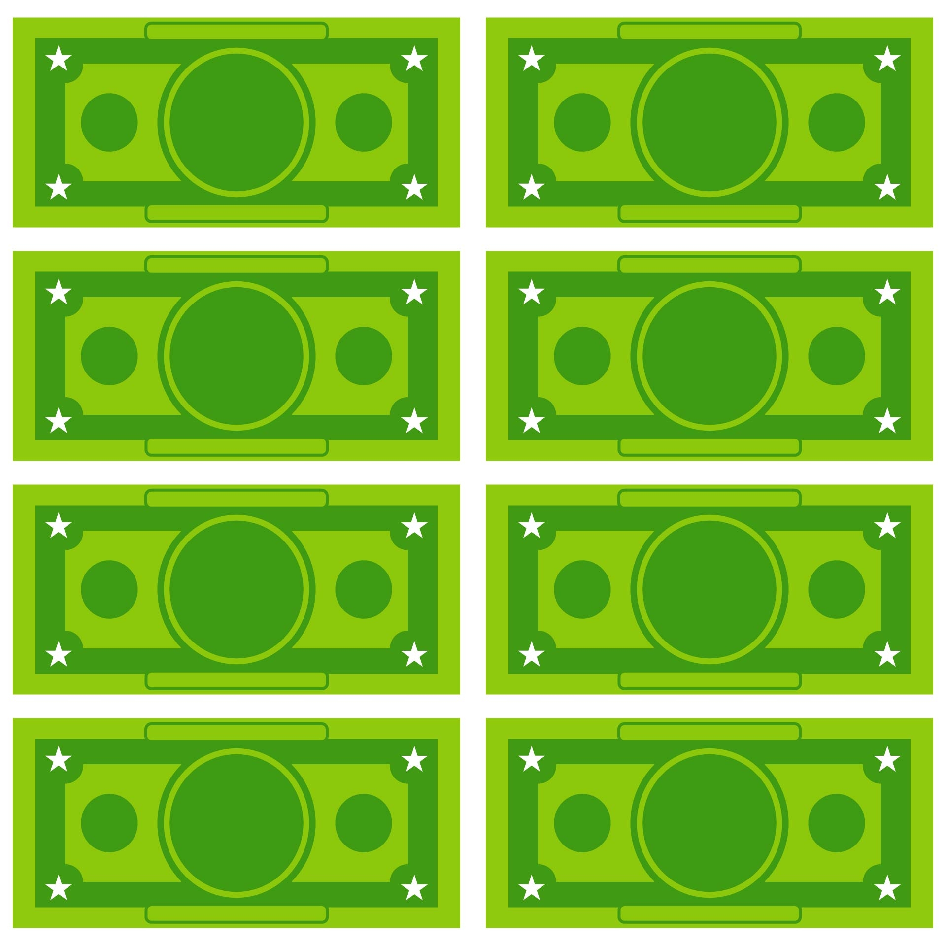 Free Printable Play Money Template