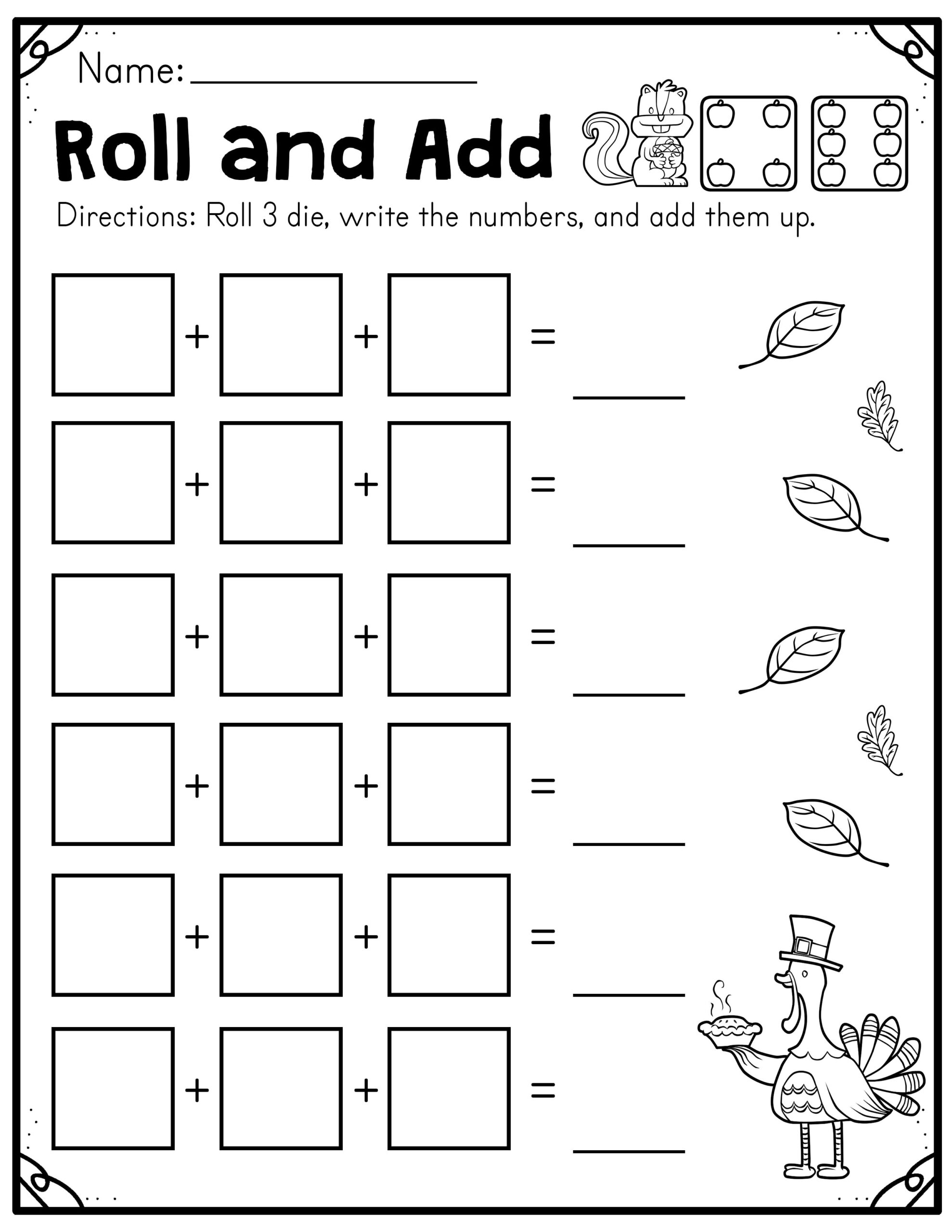 Free Printable Worksheets For First Graders