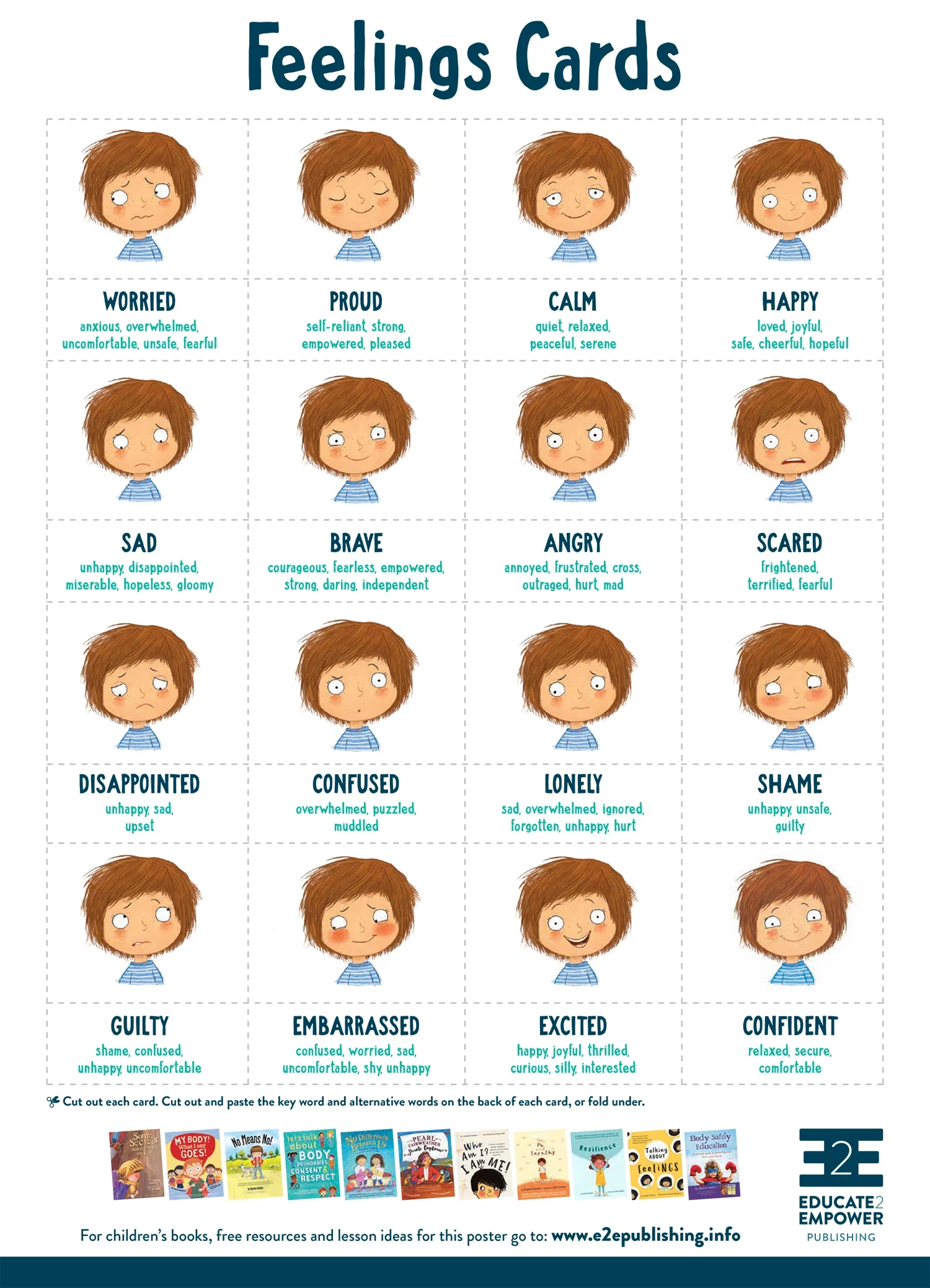 Feelings Cards Naming Feelings Free Social Work Tools And 