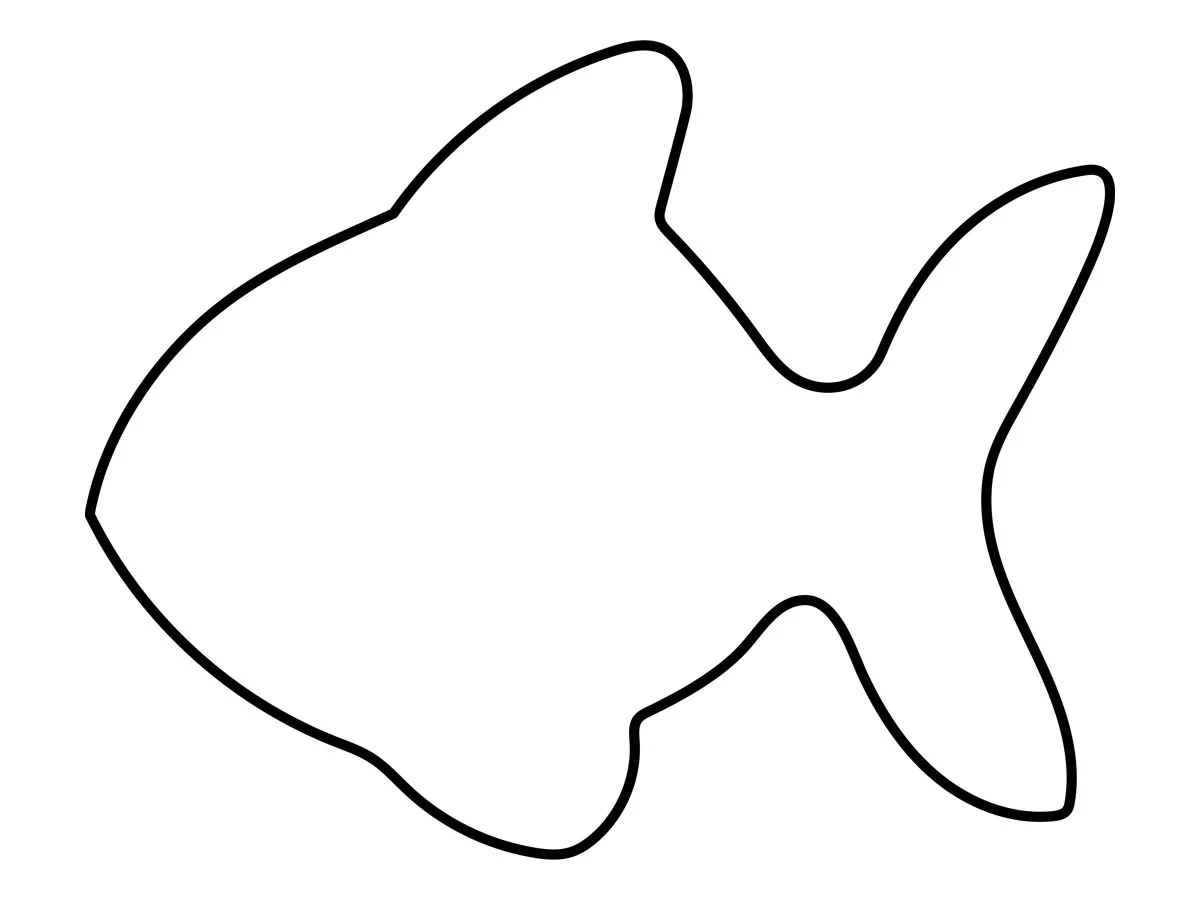 Fish Template Printable