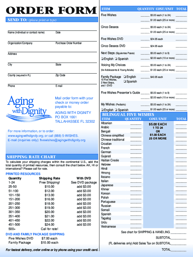 Five Wishes Pdf Free Fill Out amp Sign Online DocHub