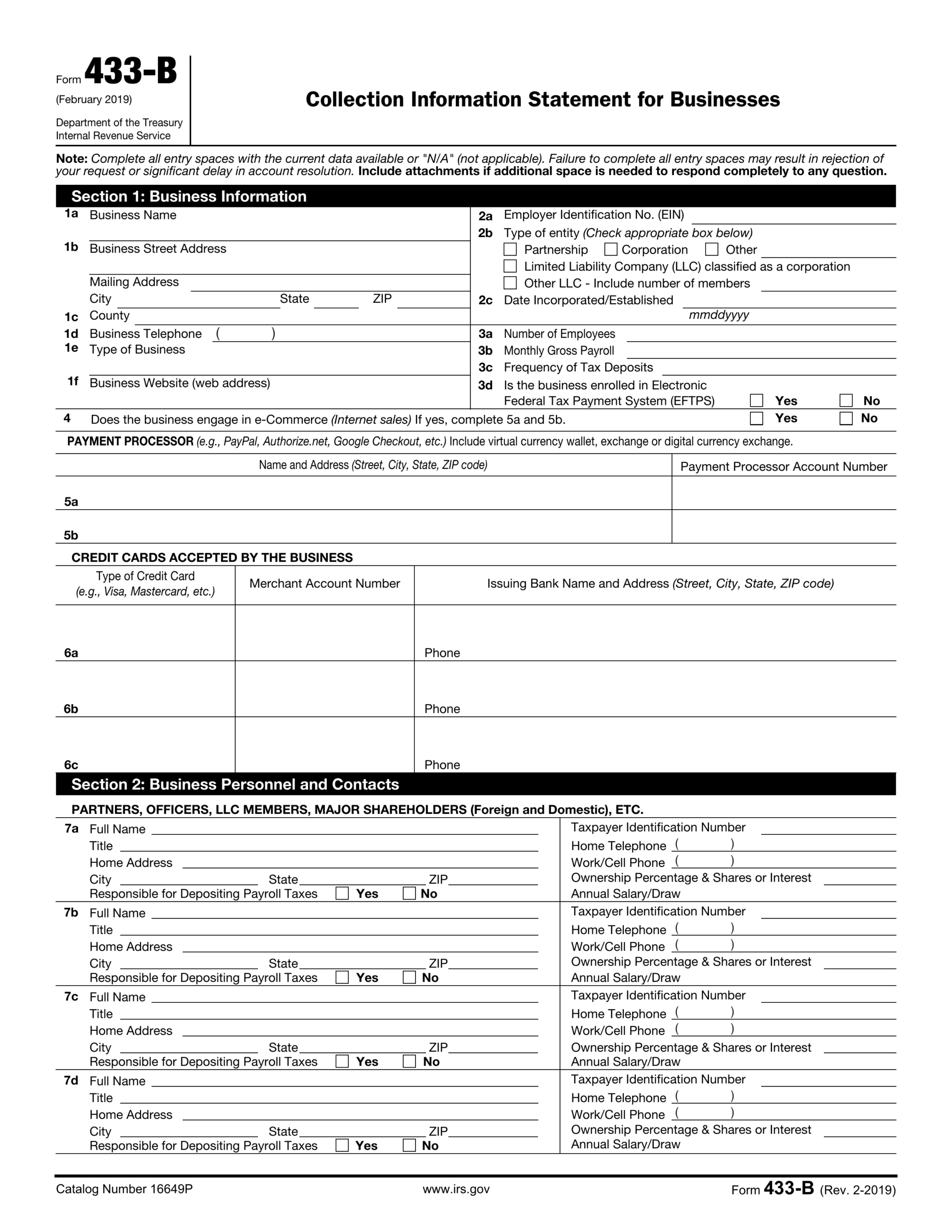 Irs Form 3115 Automatic Change List