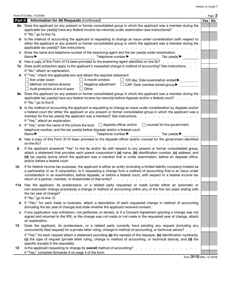 Form 3115 Fill And Sign Online With Lumin