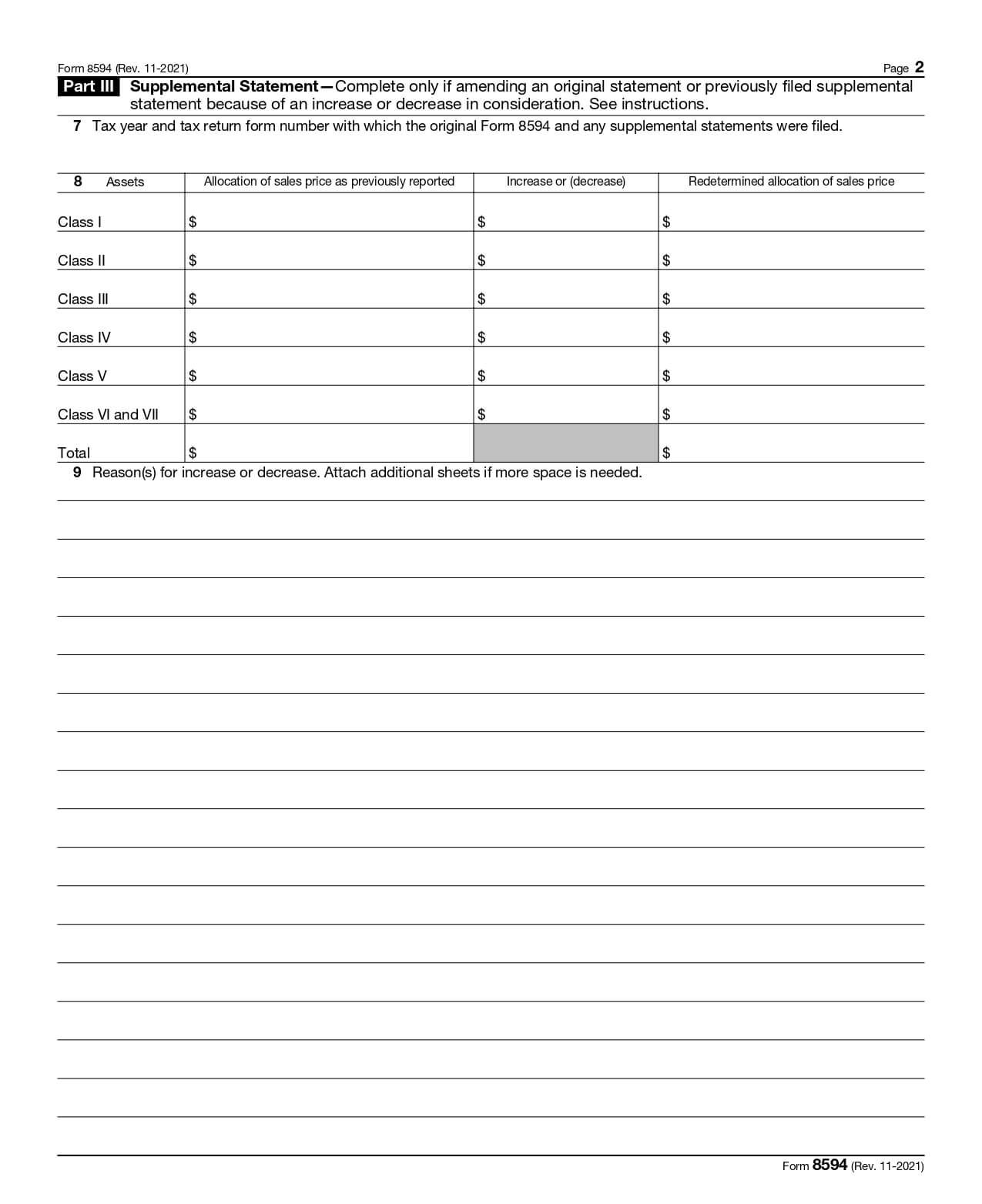 Form 8594 Everything You Need To Know Eqvista